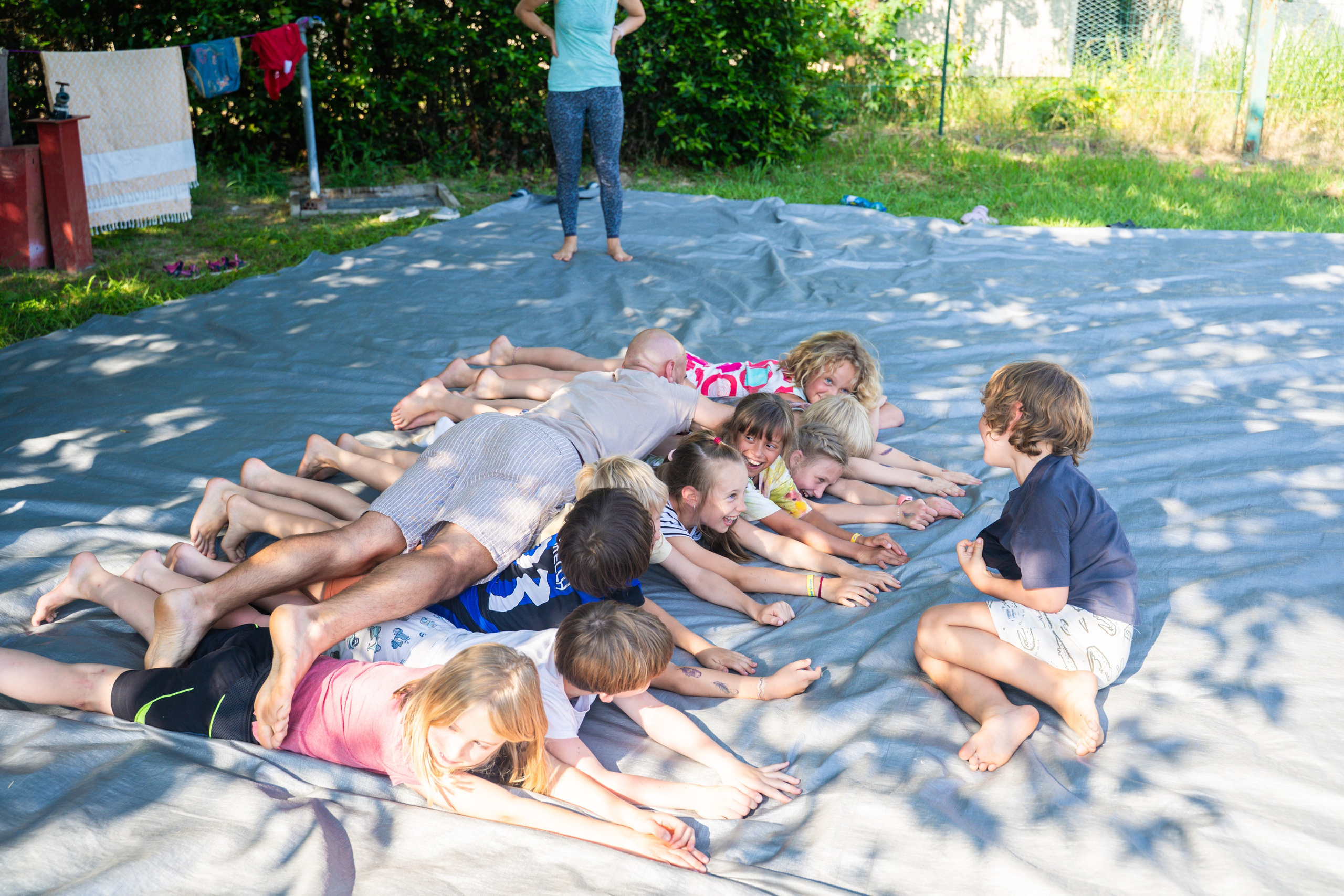 Детская игровая контактная импровизация. Семейные лагеря в Европе с Ниной Янечковой и Ириной Зиновьевой