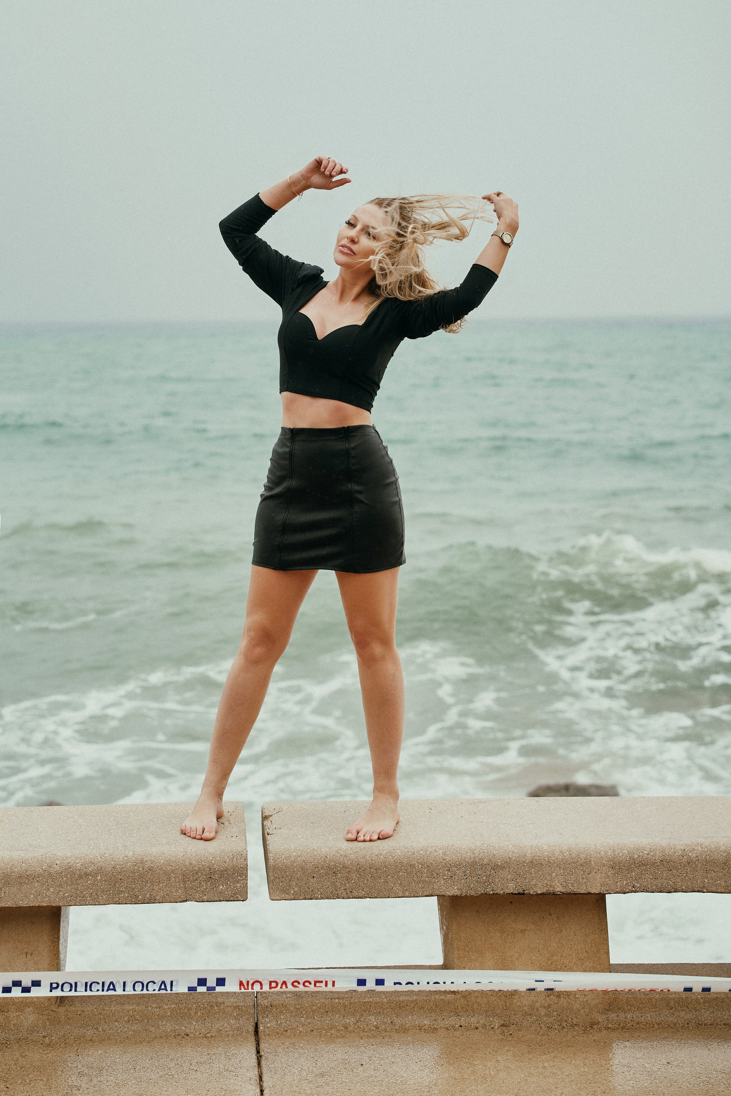 Дани. Съемка в шторм. Фотограф в Барселоне Жанна Захарченко