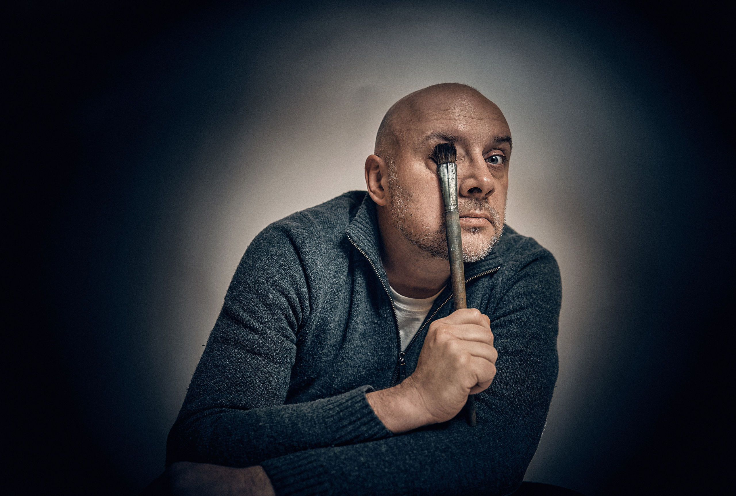 Portret Malarza - Simeon Genew. Andriej Szypilow — Photography & Videography