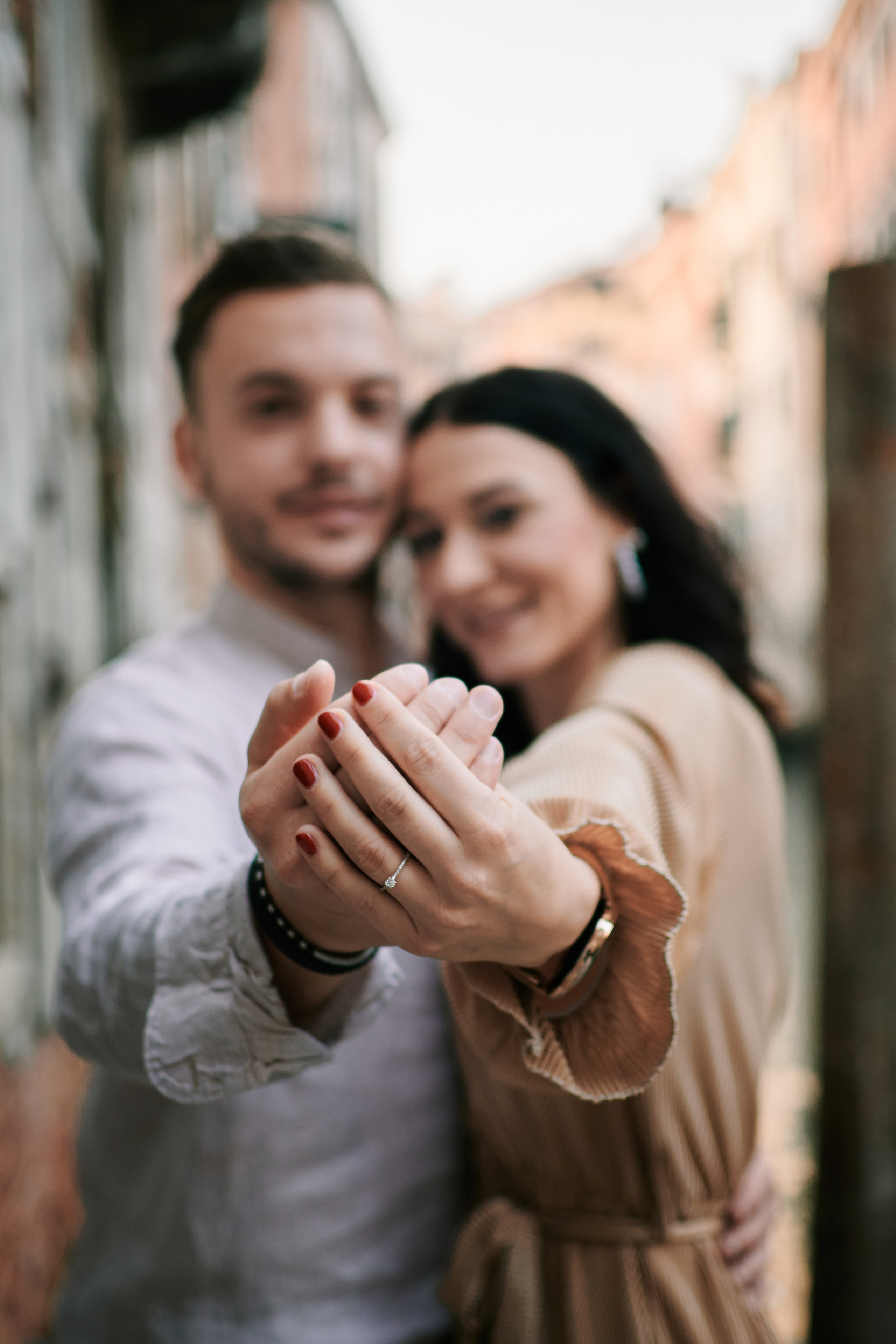 Nadin and Dominik. Photographer in Venice, Italy. Yana Zotova