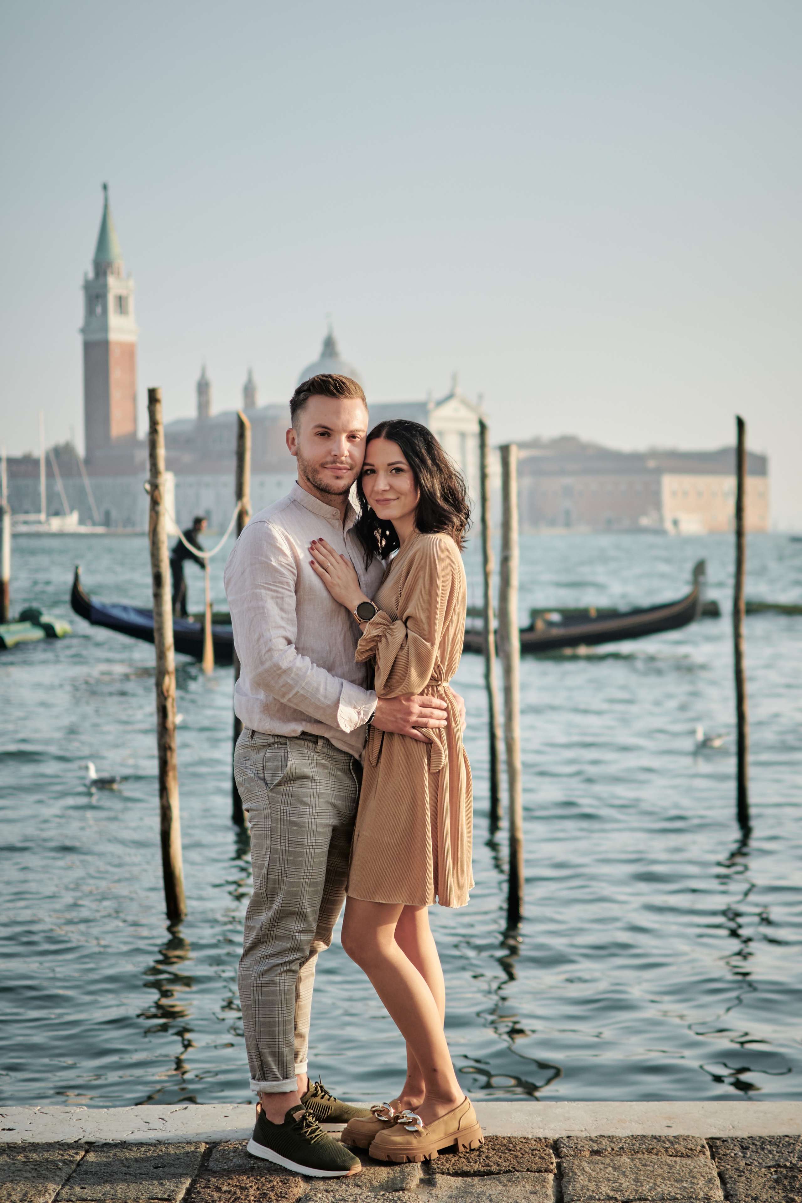 Nadin and Dominik. Photographer in Venice, Italy. Yana Zotova