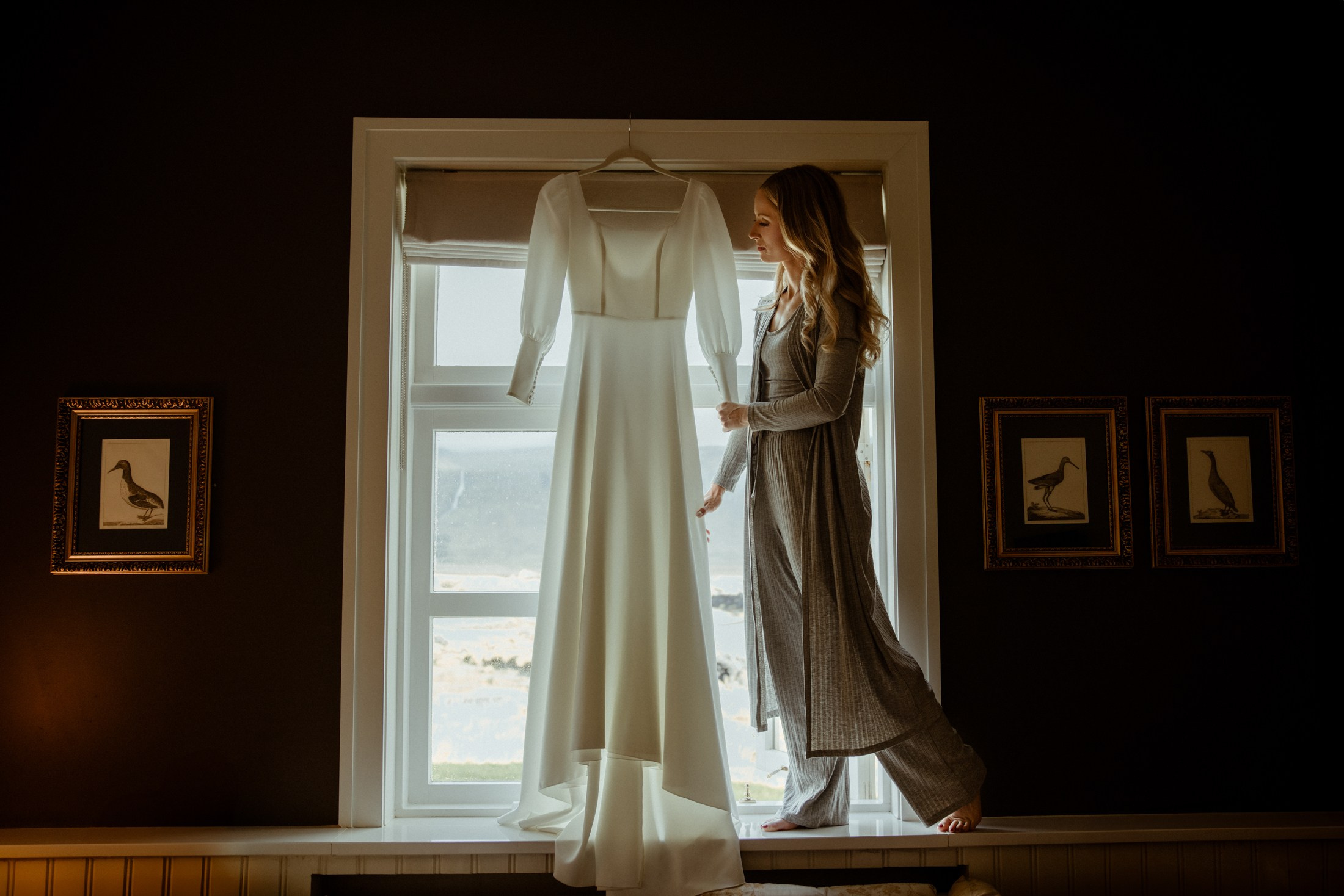 Iceland elopement at Budir Black Church | Snæfellsnes wedding by Iceland elopement photographer & videographer. Iceland elopement photographer & videographer