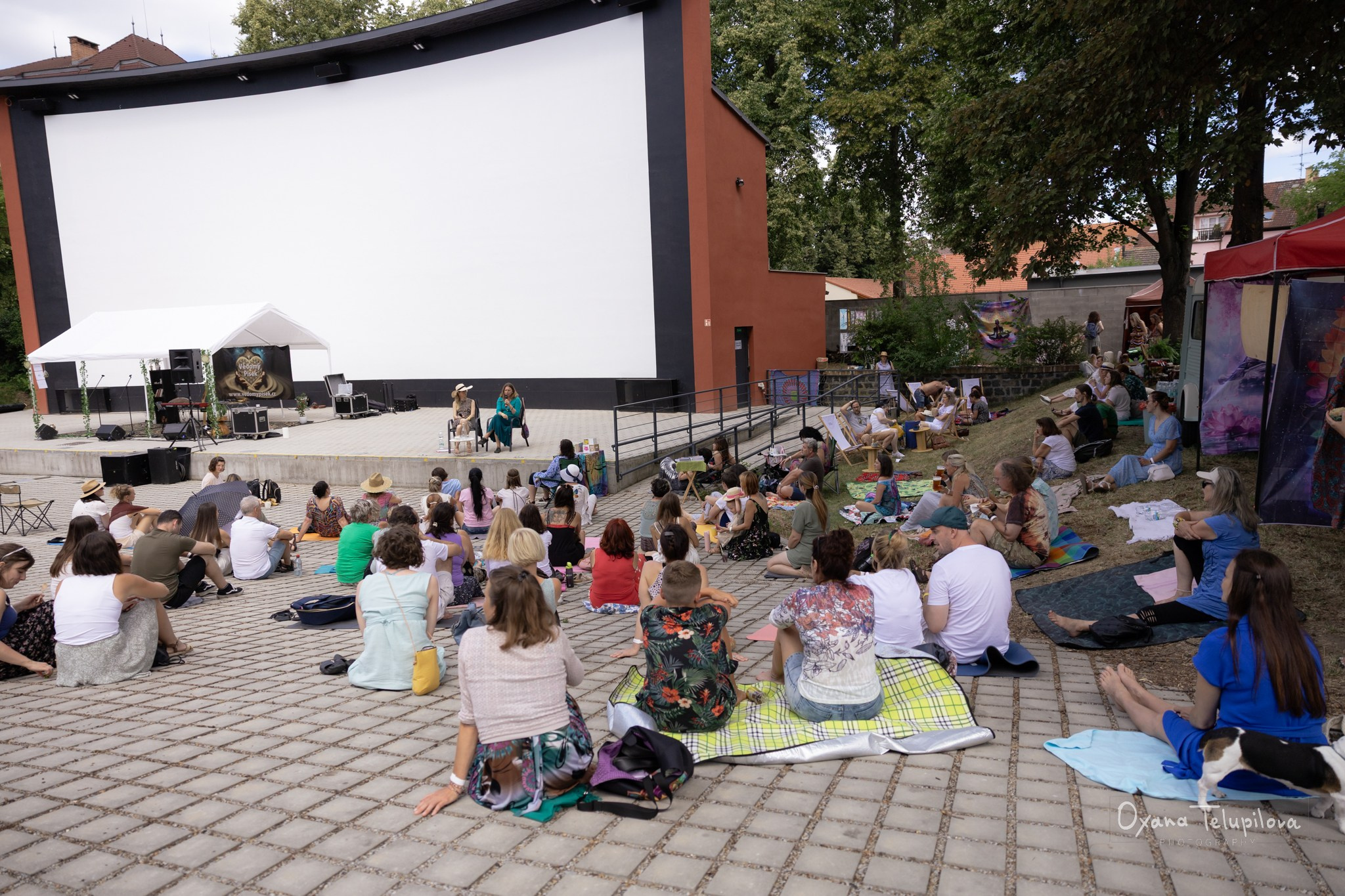Festival Vedomý Písek. Lifestyle a rodinná fotografka v Pisku Oxana Telupilova