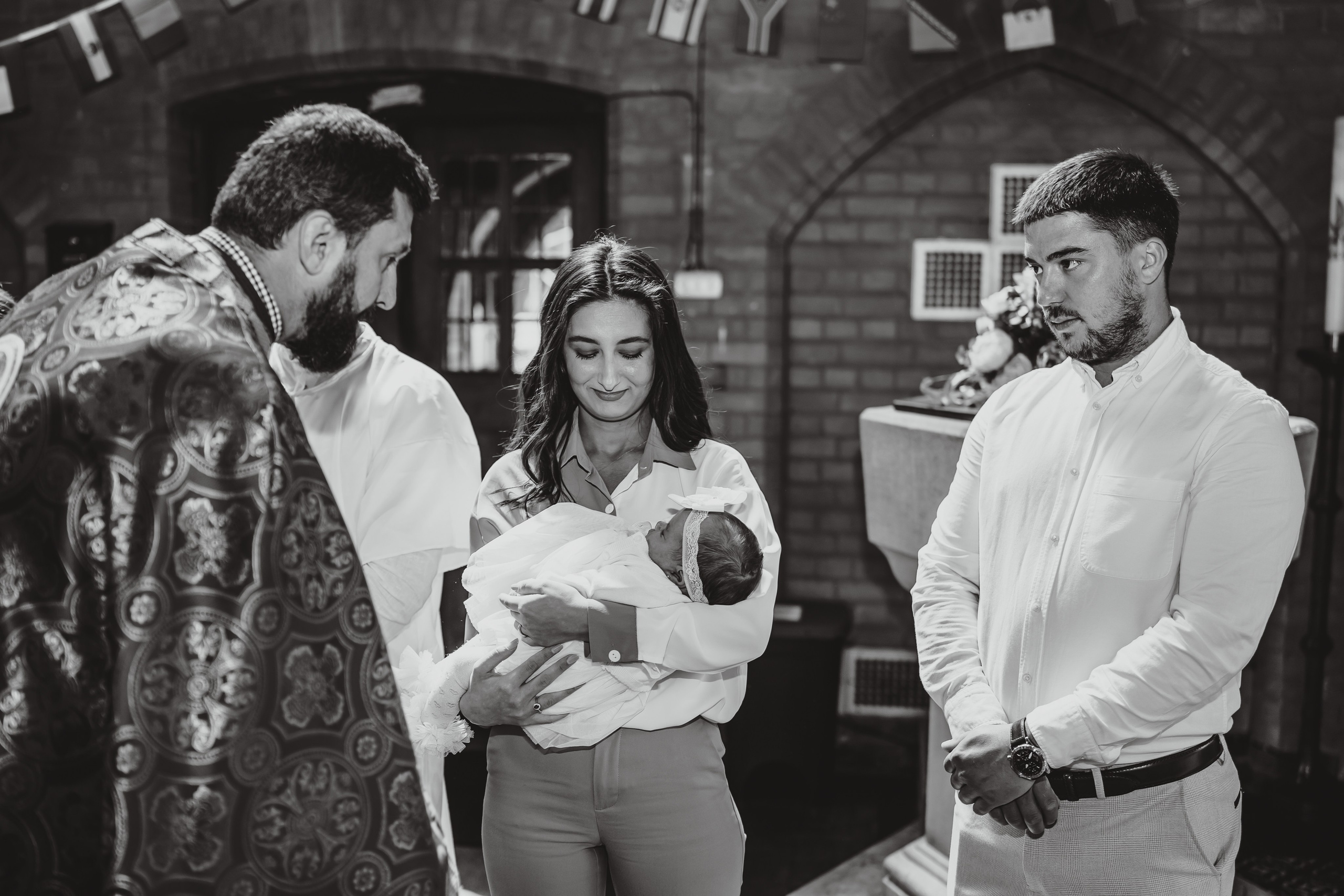Double Christening Photography | Father & Daughter Baptism — Marian V. Munteanu. Photographer Family Wedding Event London and World wide Marian V Munte