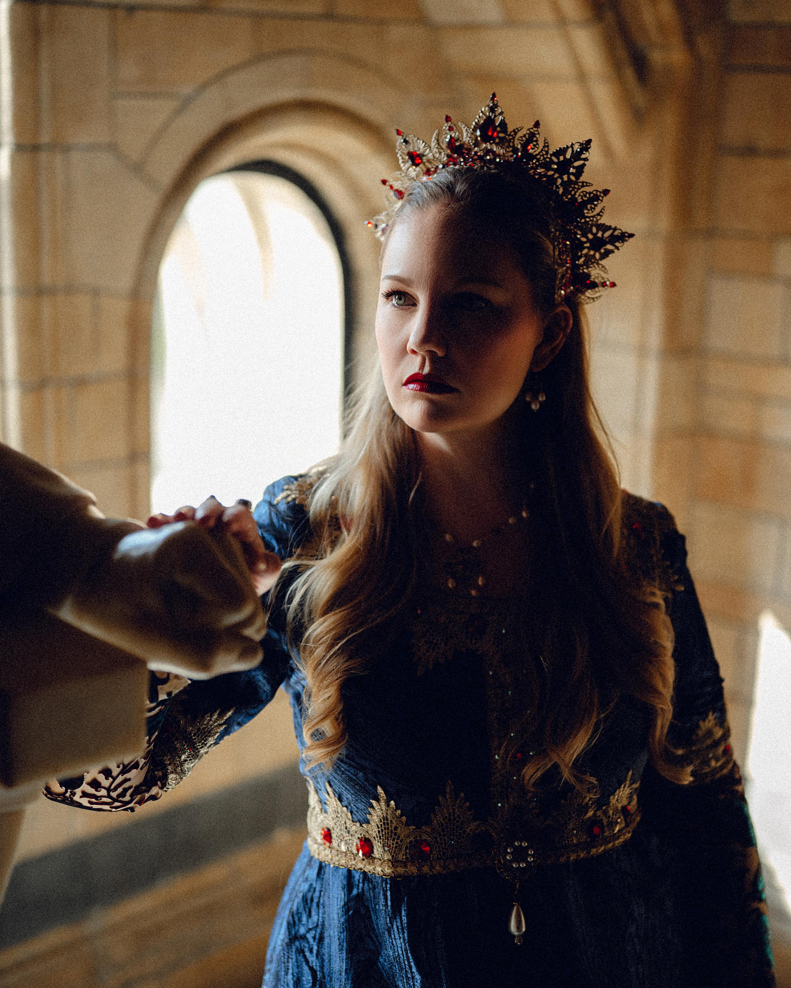 Medieval Queen photoshoot. Moth & Moss Photography
