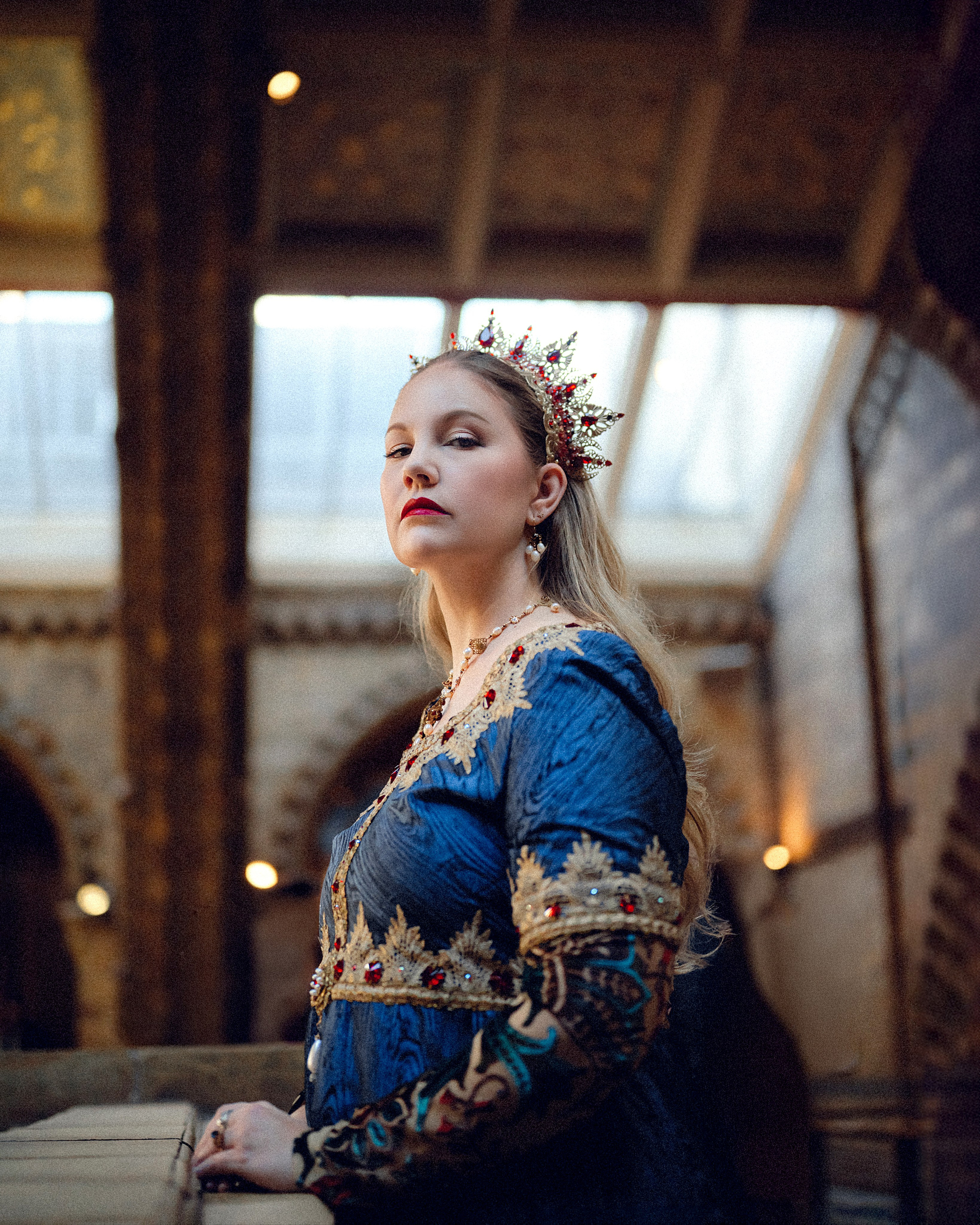 Medieval Queen photoshoot. Moth & Moss Photography