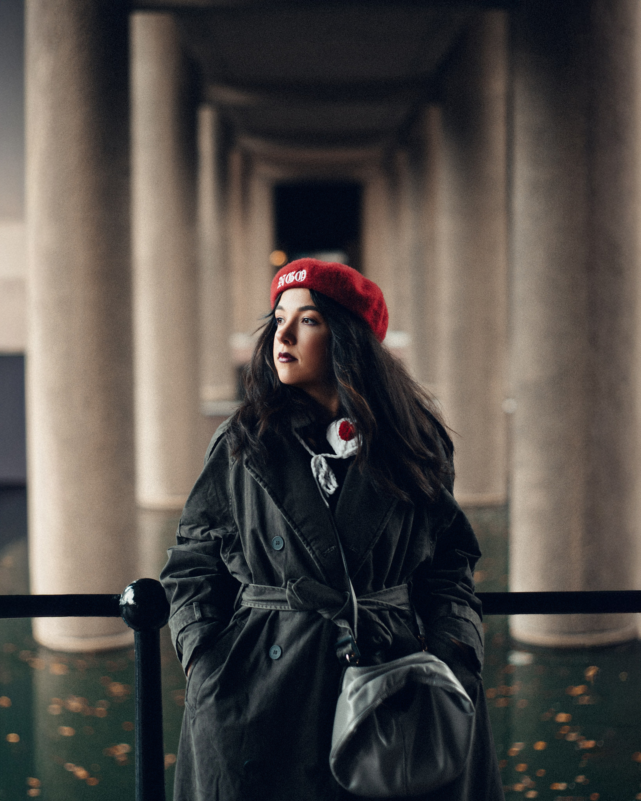 Autumn walk in London Barbican. Moth & Moss Photography