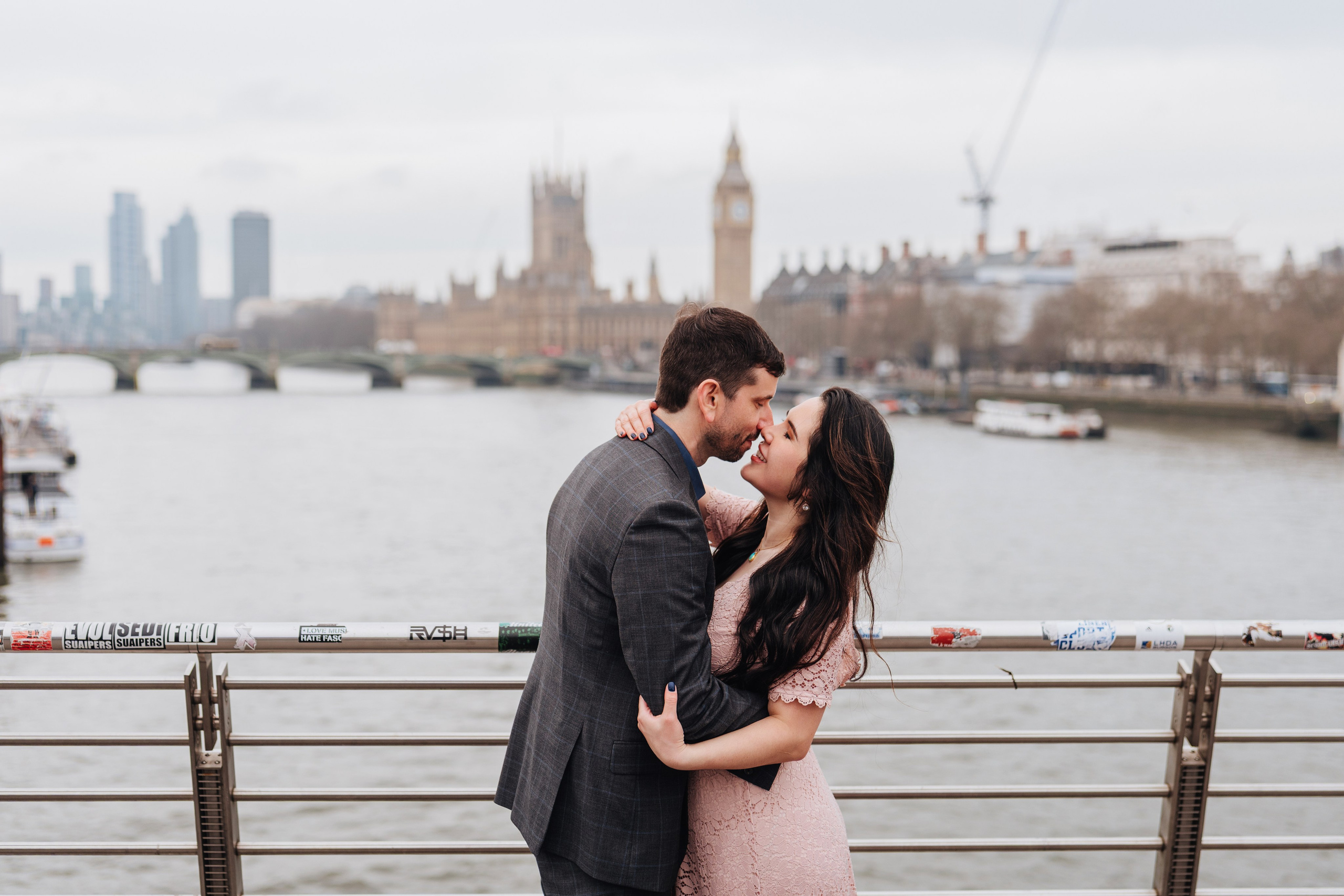 Love story near Big Ben, London. Wedding and family photographer in London