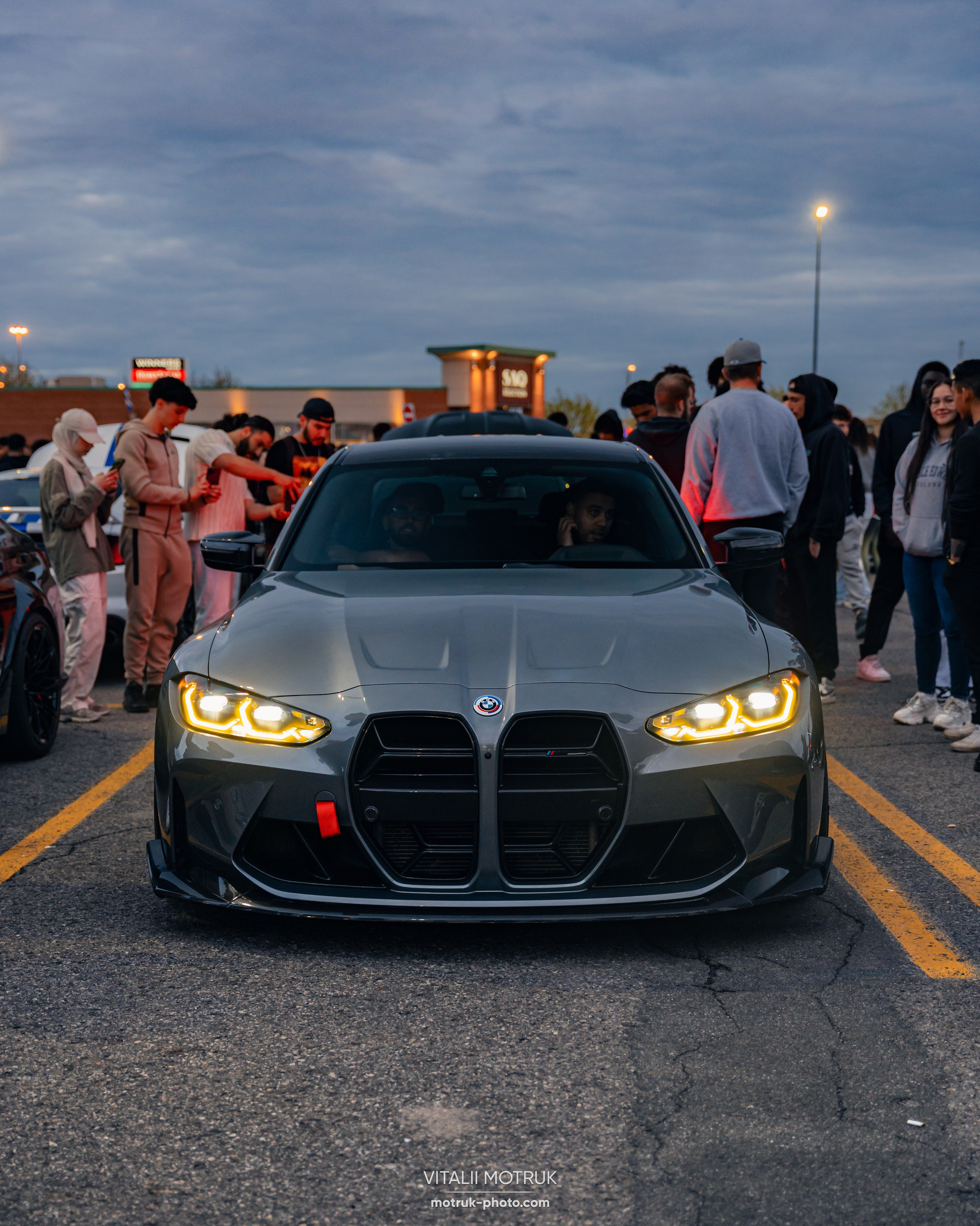 Car meet: 514 bimmers. Photographe de voitures à Paris — Vitalii Motruk