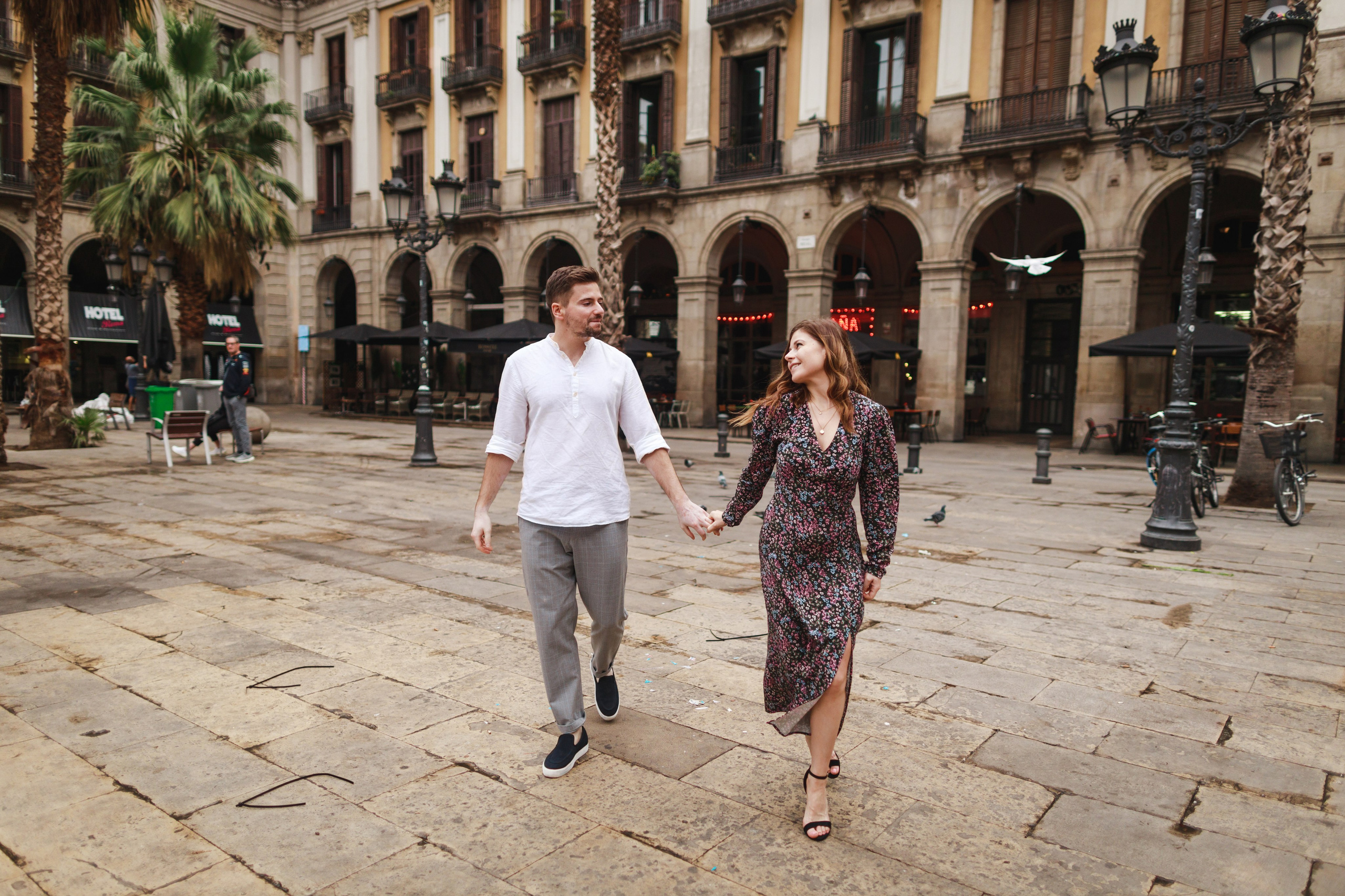 Damian i Monika. Фотограф в Барселоне Испании Маслик Юлия