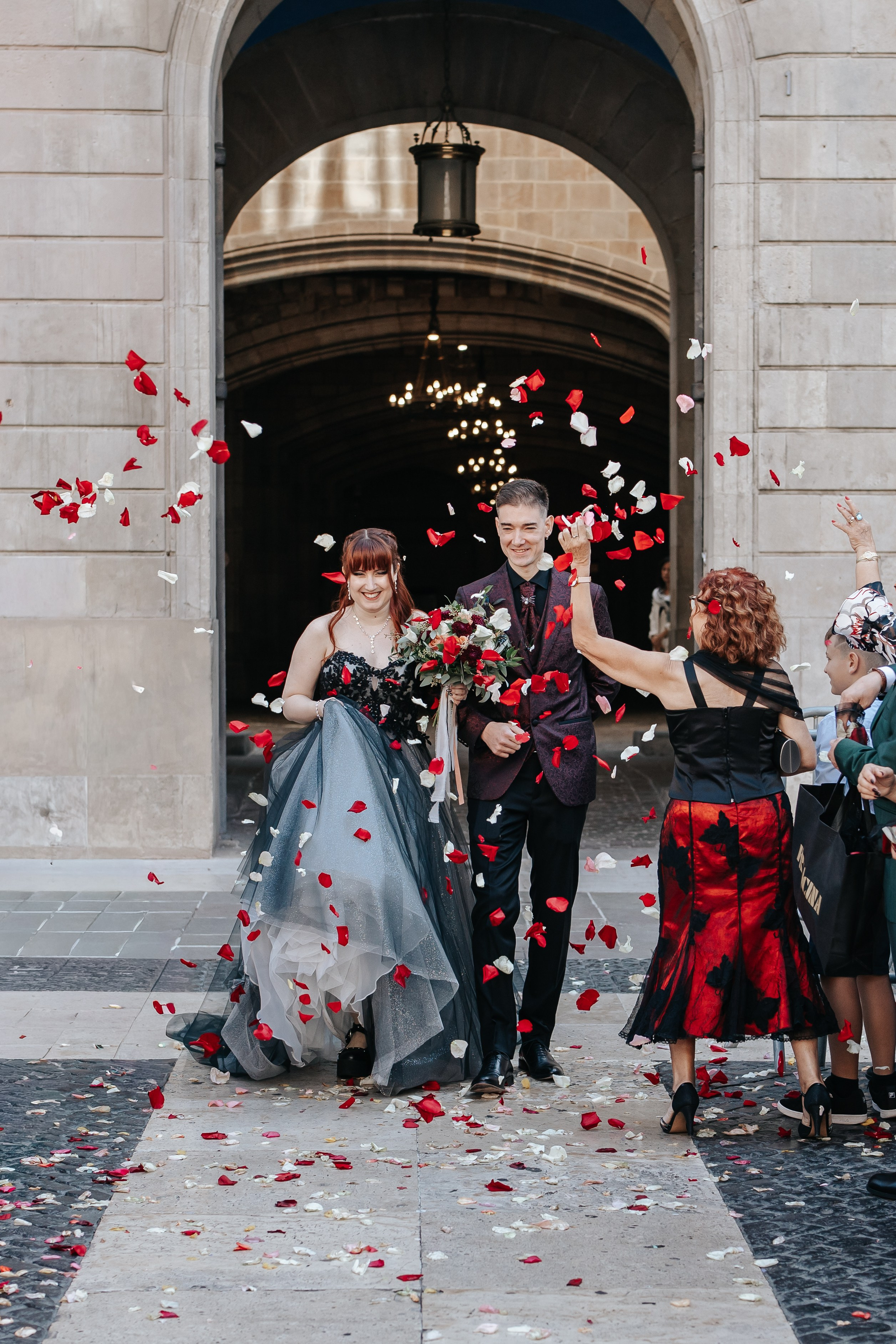 Alicia+Ruben, 04.10.2025, Ayuntamiento de Barcelona, Hotel Miramar. Fotógrafa de bodas en Cataluña