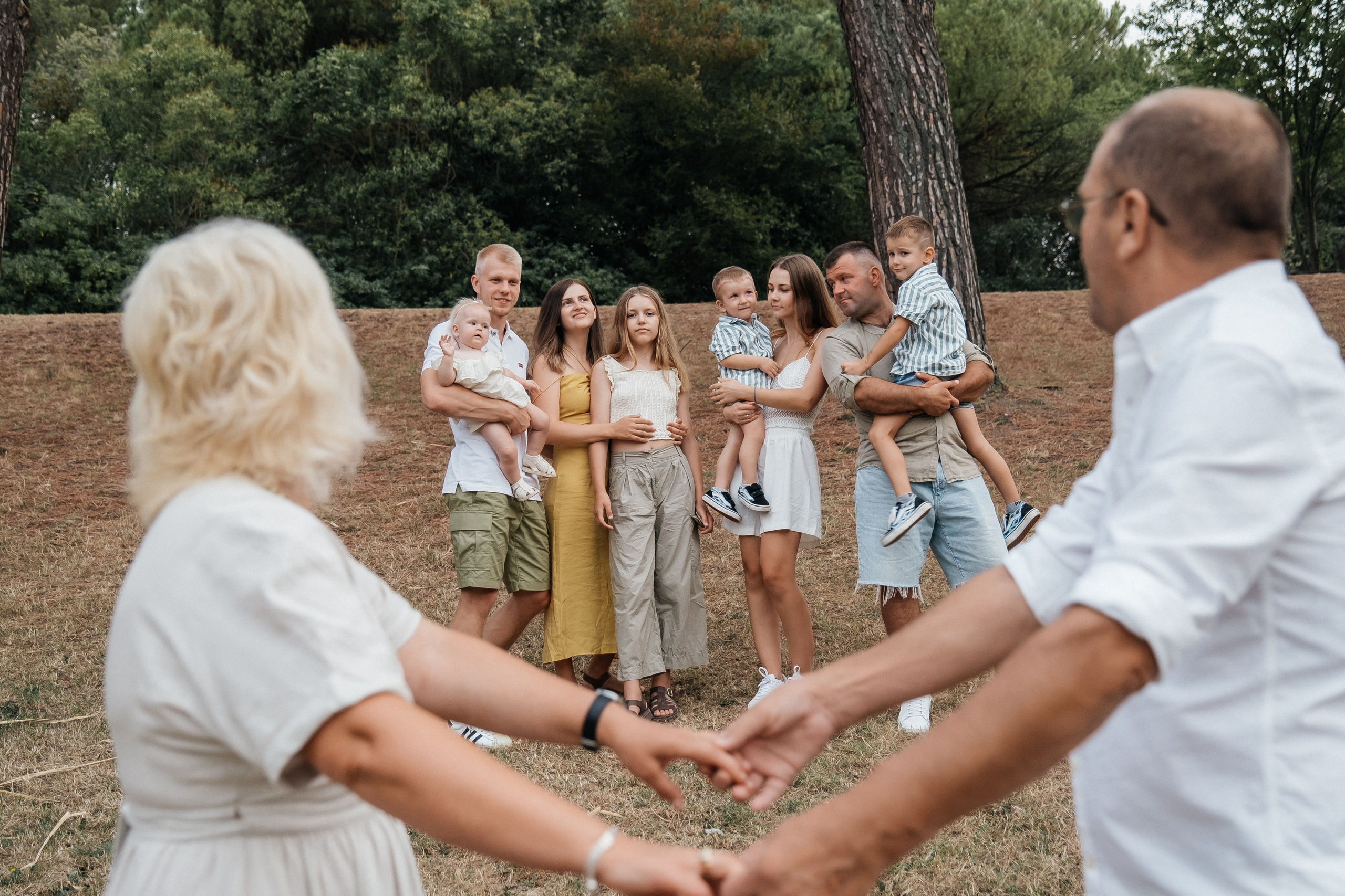 Big family. Fotografa Rimini