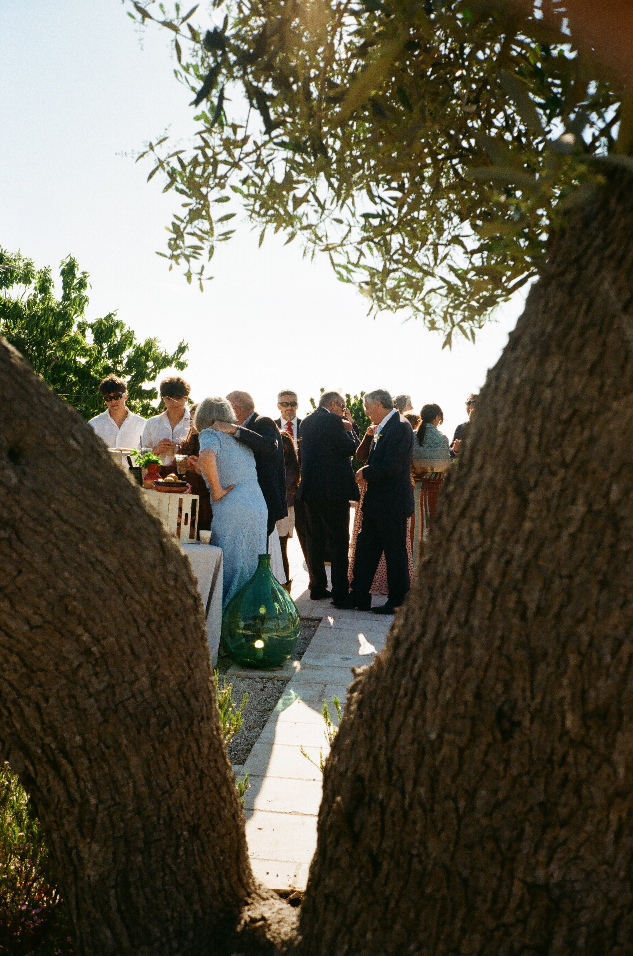 Stephanie & Christian film photos. Wedding photographer Italy