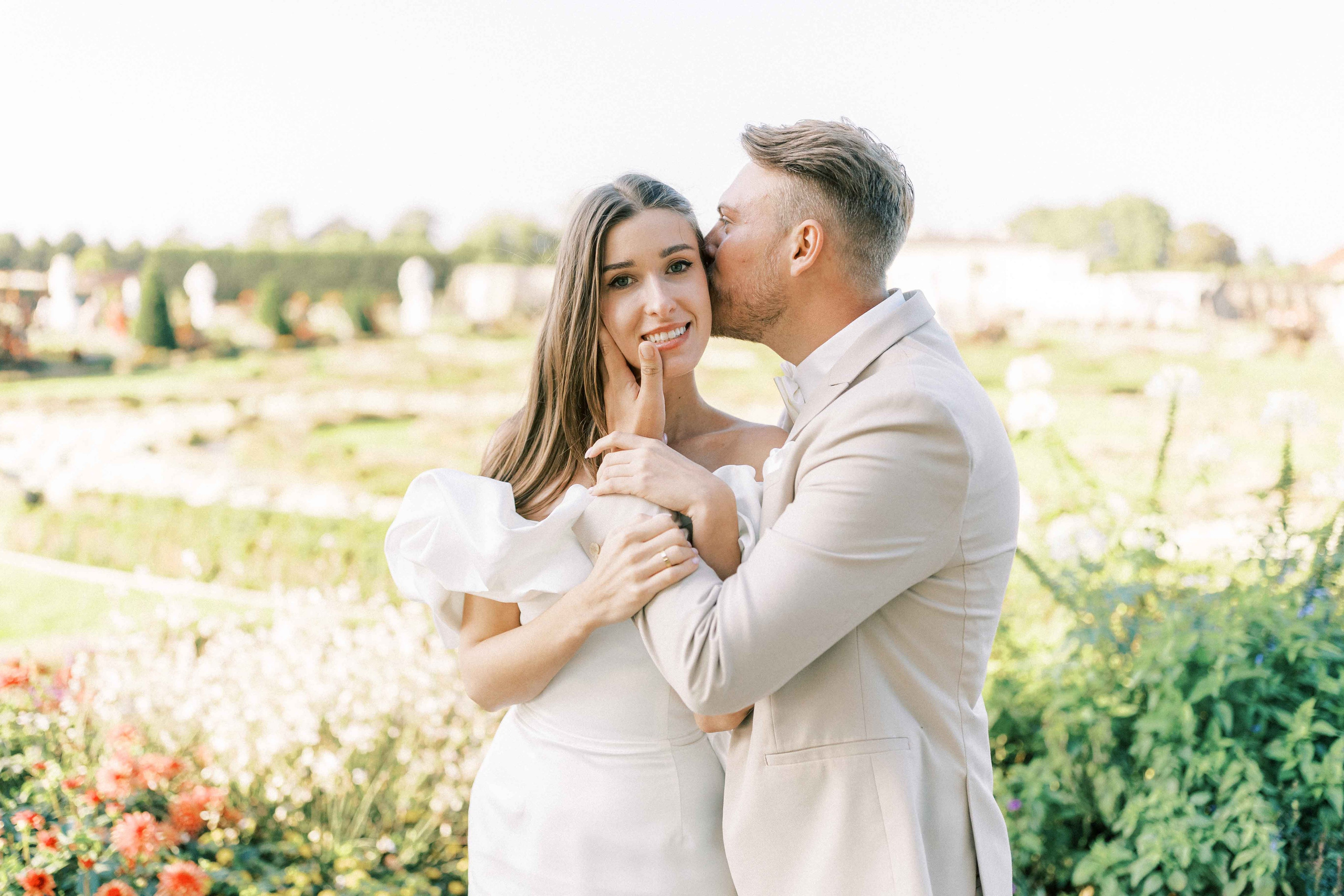 After Wedding Shoot at Sunset