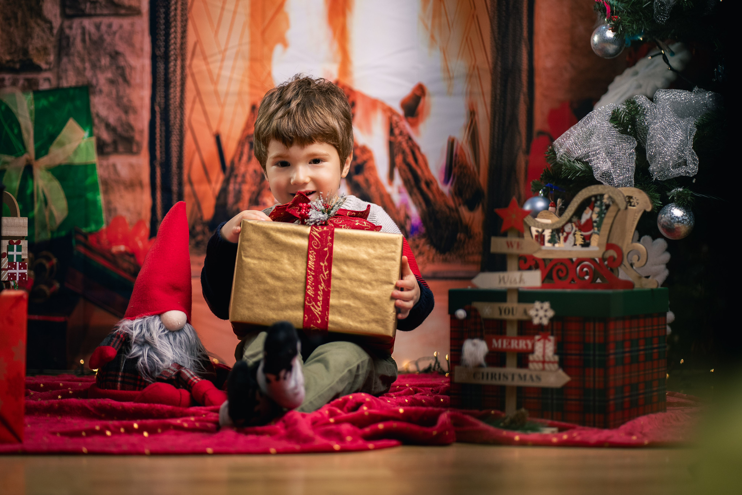 Sedinta foto Craciun — Gradinita Miniterra. Liviu Andrei - Fotograf