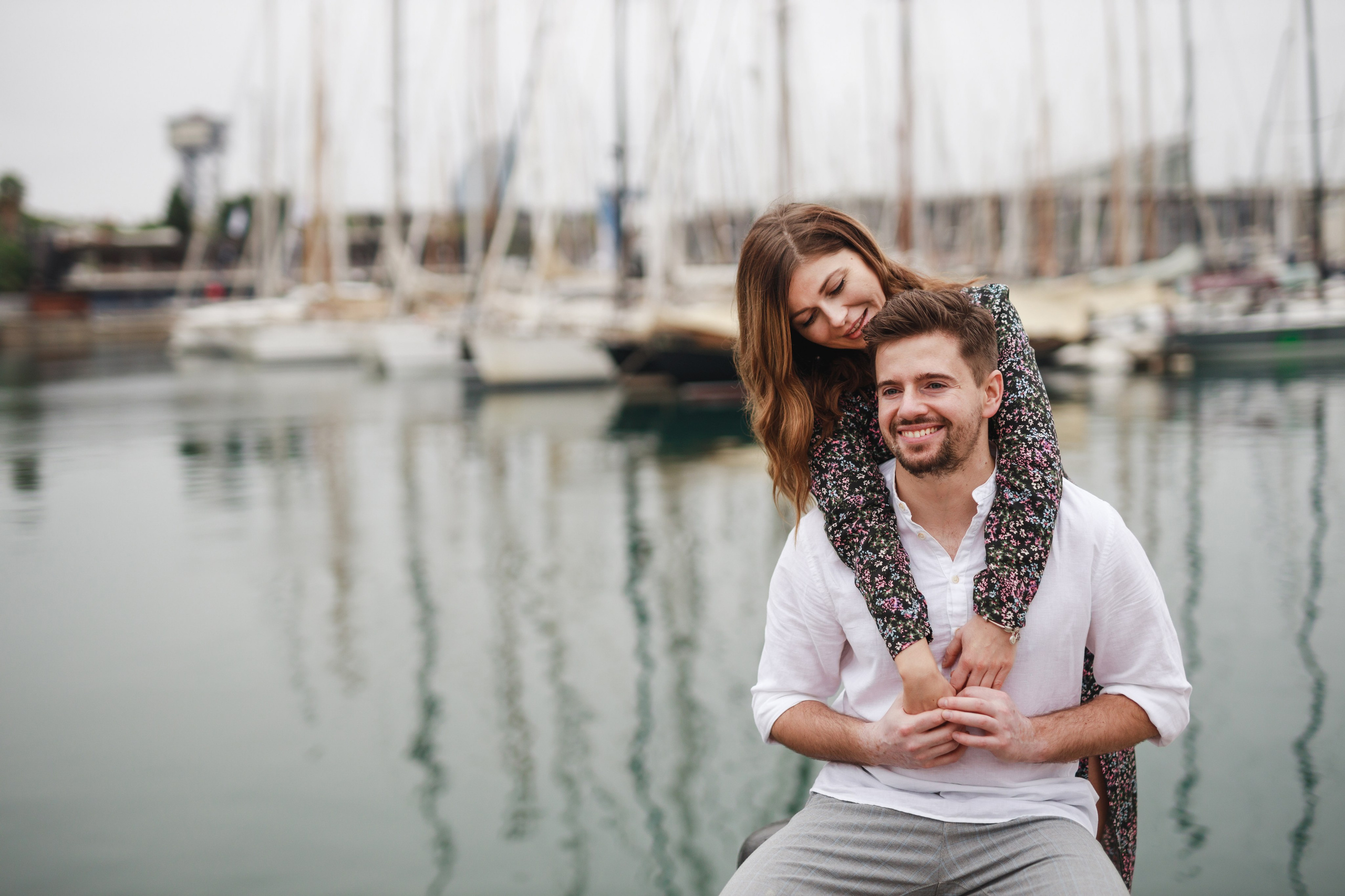 Damian i Monika. Фотограф в Барселоне Испании Маслик Юлия