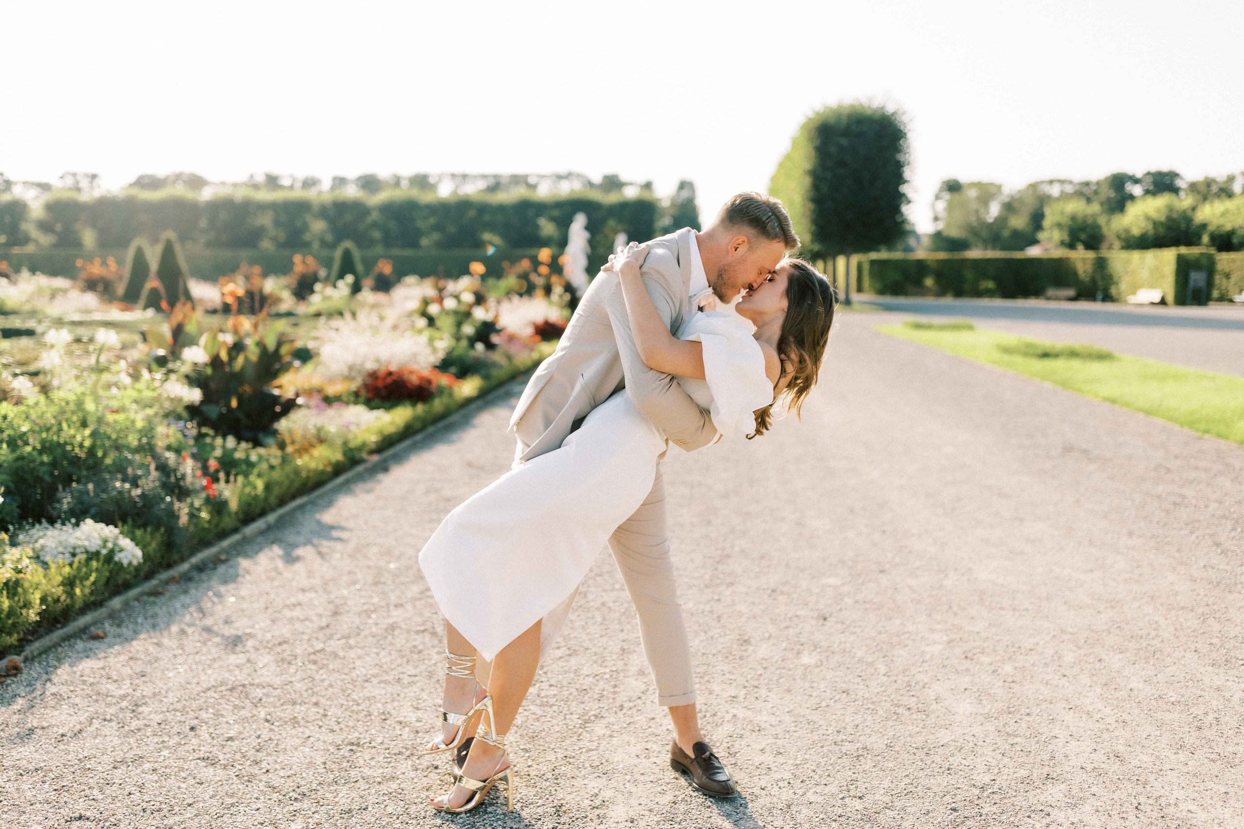 After Wedding Shoot at Sunset