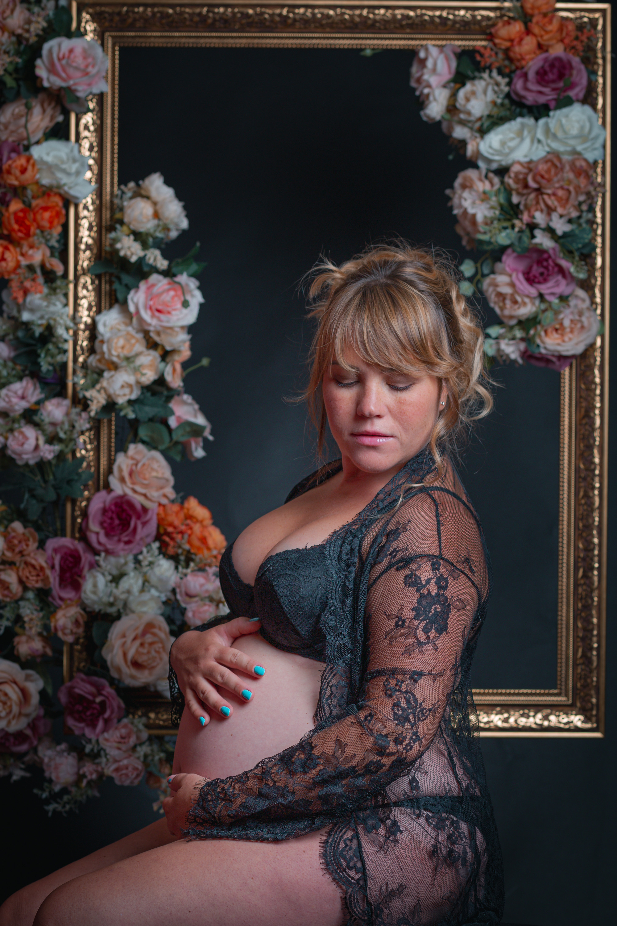 Pregnancy. Portrait photography Burgas
