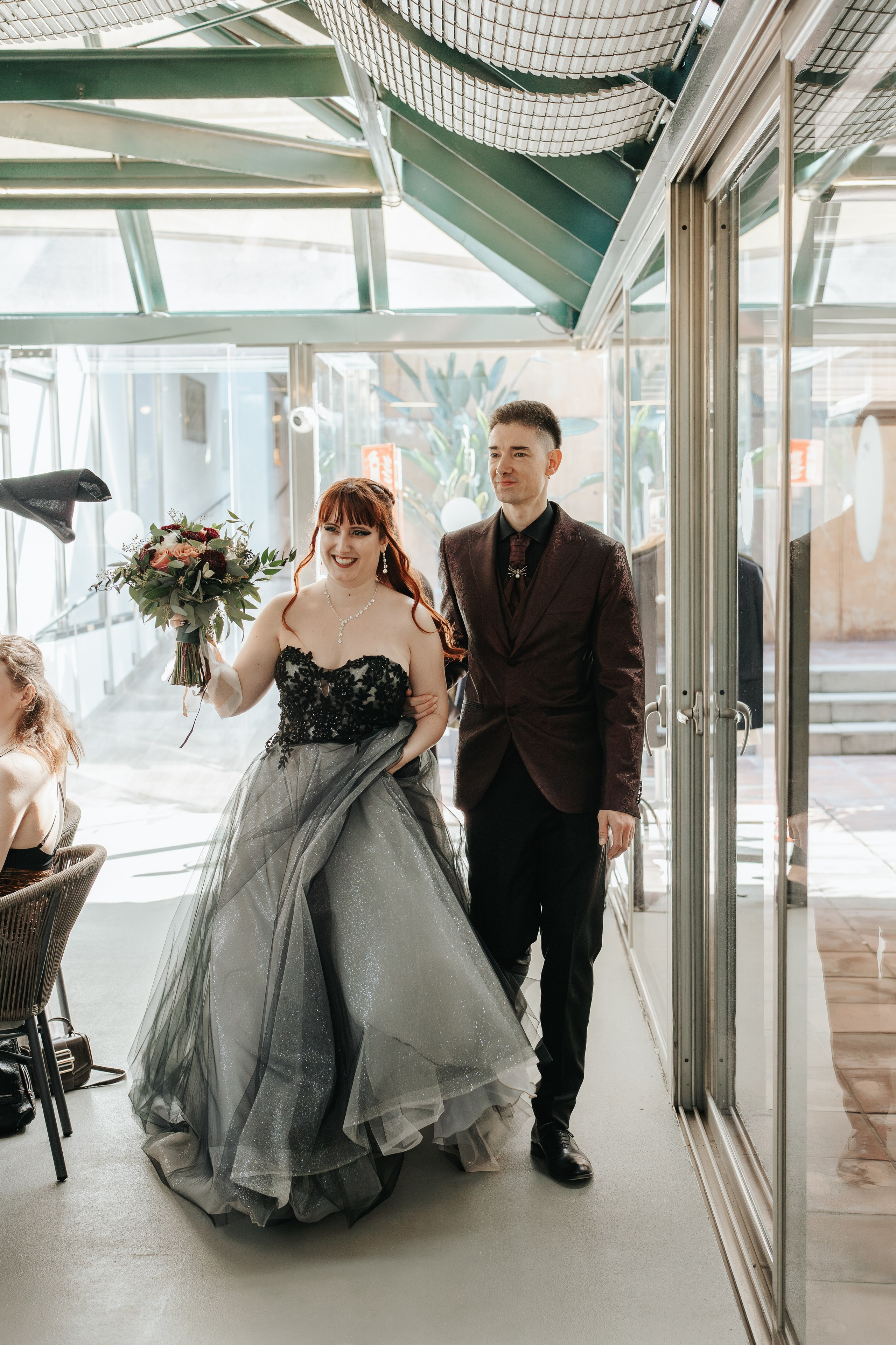 Alicia+Ruben, 04.10.2025, Ayuntamiento de Barcelona, Hotel Miramar. Fotógrafa de bodas en Cataluña