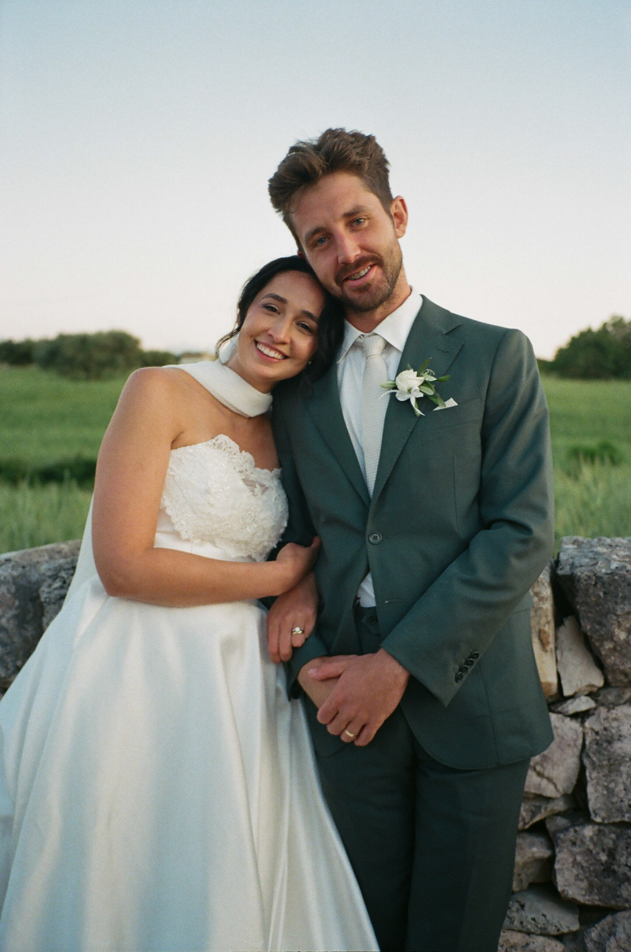 Stephanie & Christian film photos. Wedding photographer Italy