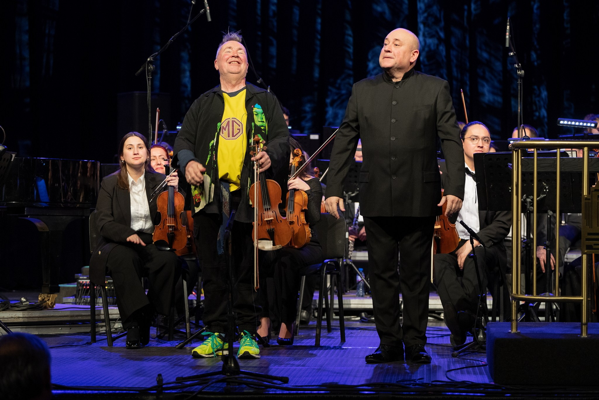 Найджъл Кенеди и Георги Андреев — репетиция и концерт в София, 13.02.2025. Александър Сандев - личен сайт на фотографа