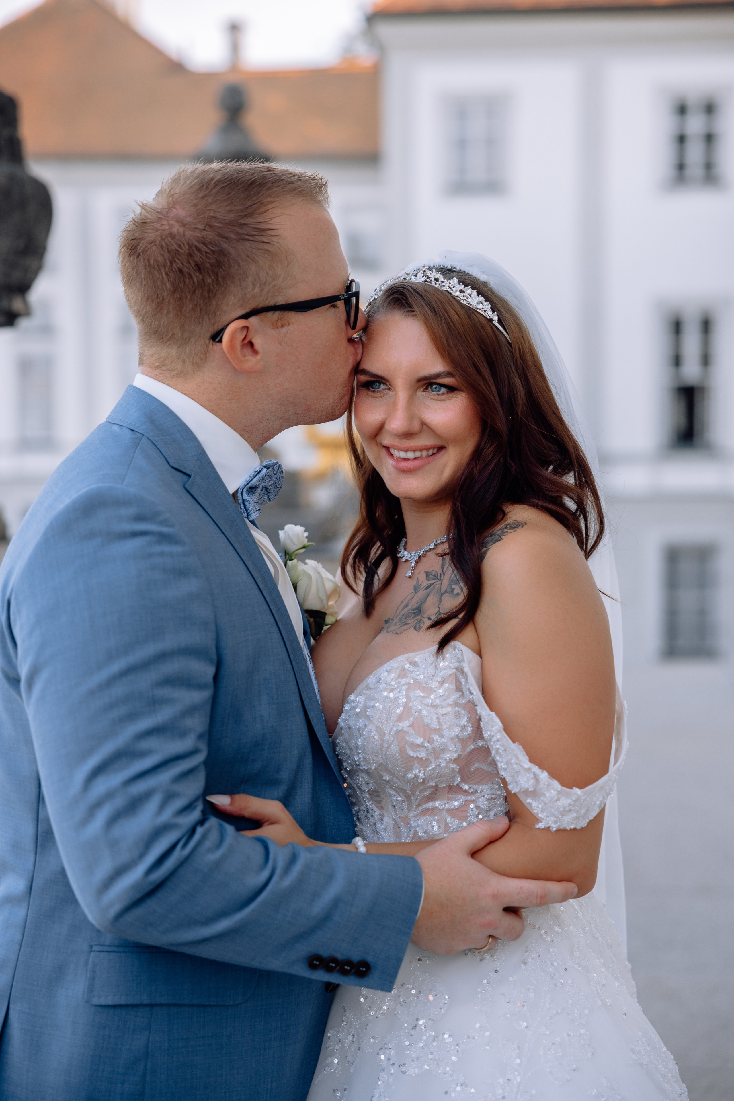 Hochzeit im Schlosscafé im Palmenhaus & Schloss Nymphenburg. Hochzeitsfotograf München Taufe Familienfotograf Tanja Mauke