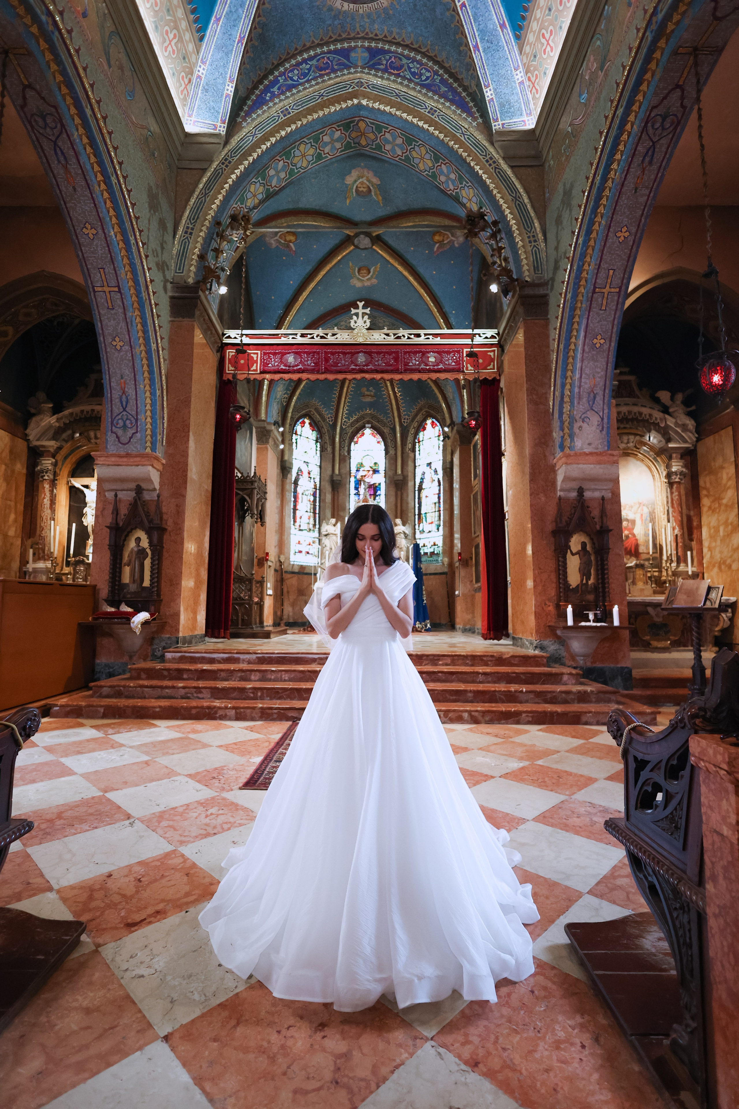 Wedding at the Armenian Church of Venice