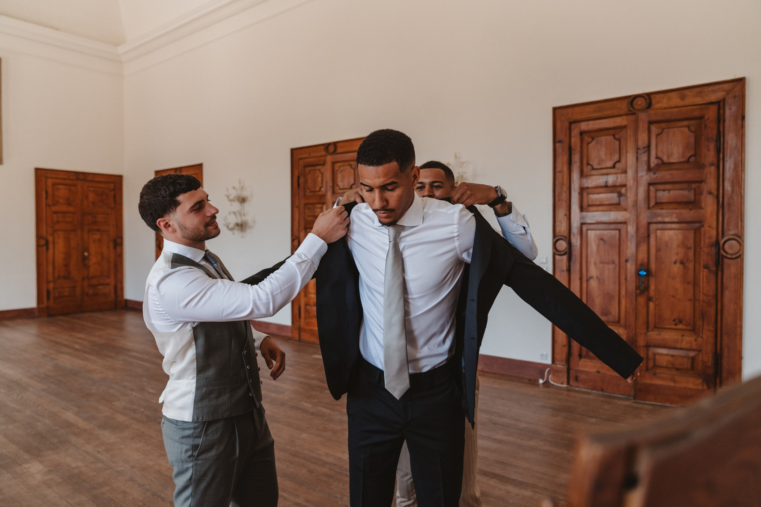 Charles & Christina Wedding. Photographe de mariage et de famille à Braga — Alexandra Mieres Photography