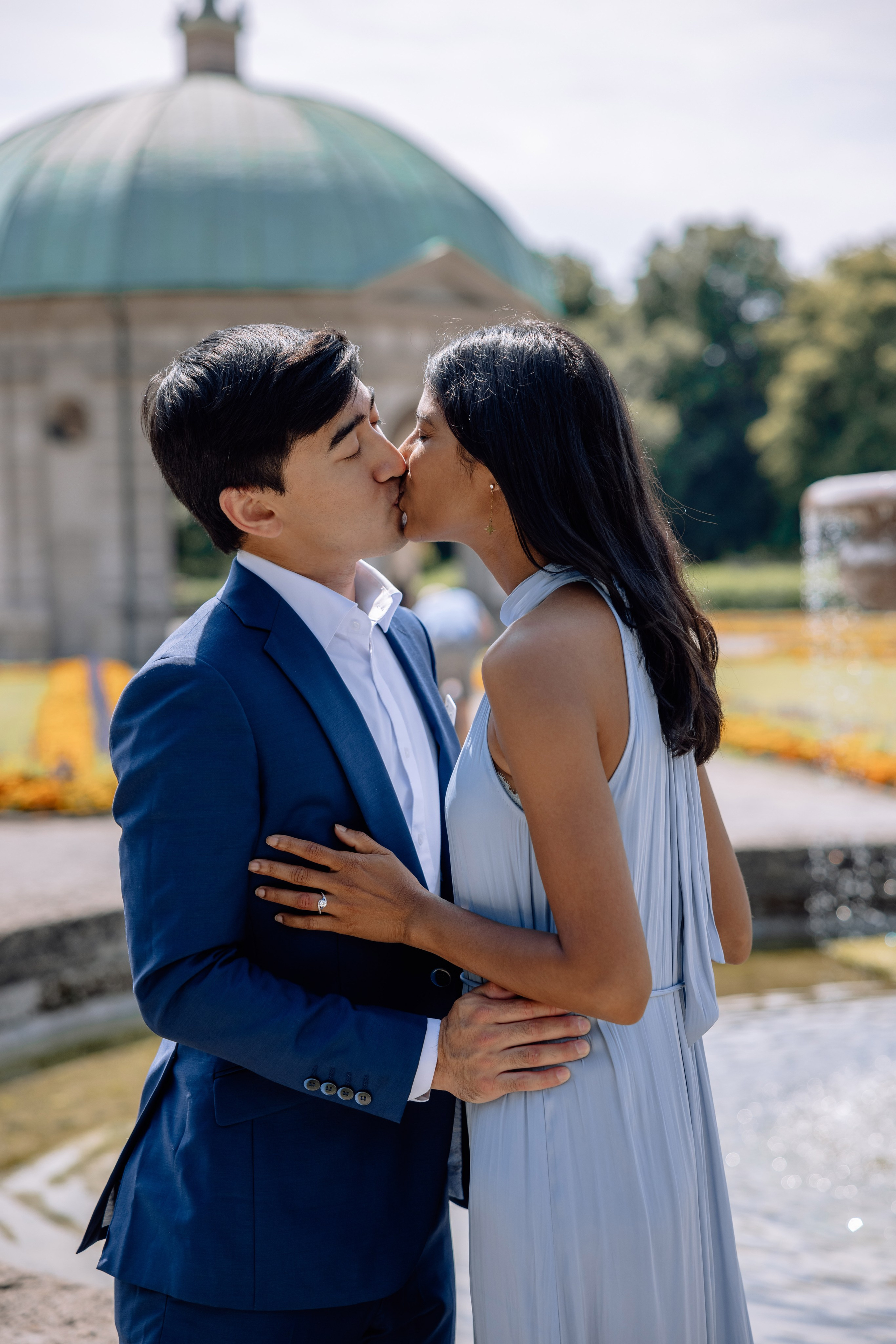 Verlobung Engagement. Hochzeitsfotograf München Taufe Familienfotograf Tanja Mauke