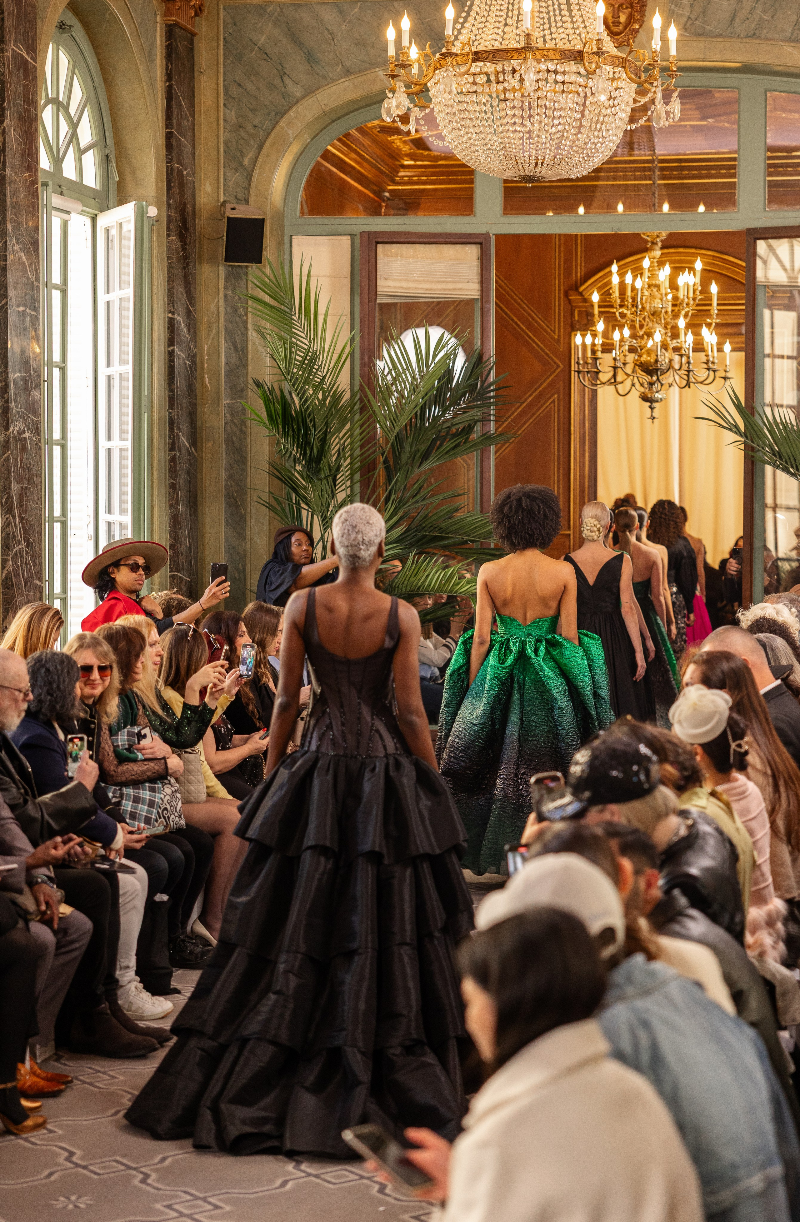 Paris fashion week. MATVEEVA STUDIO