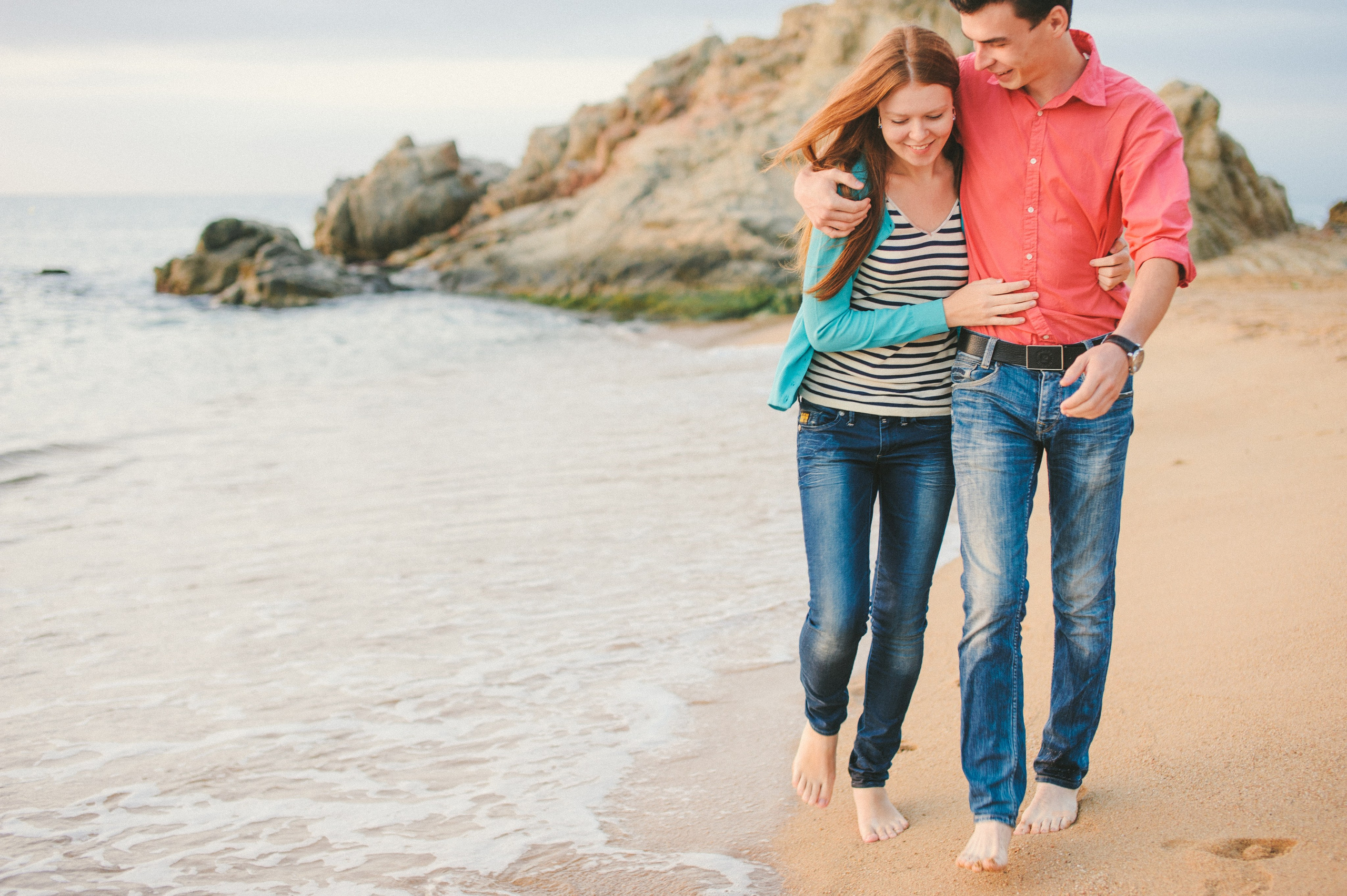 Alex y María lovestory en Lloret de Mar. Fotógrafo profesional Bilbao