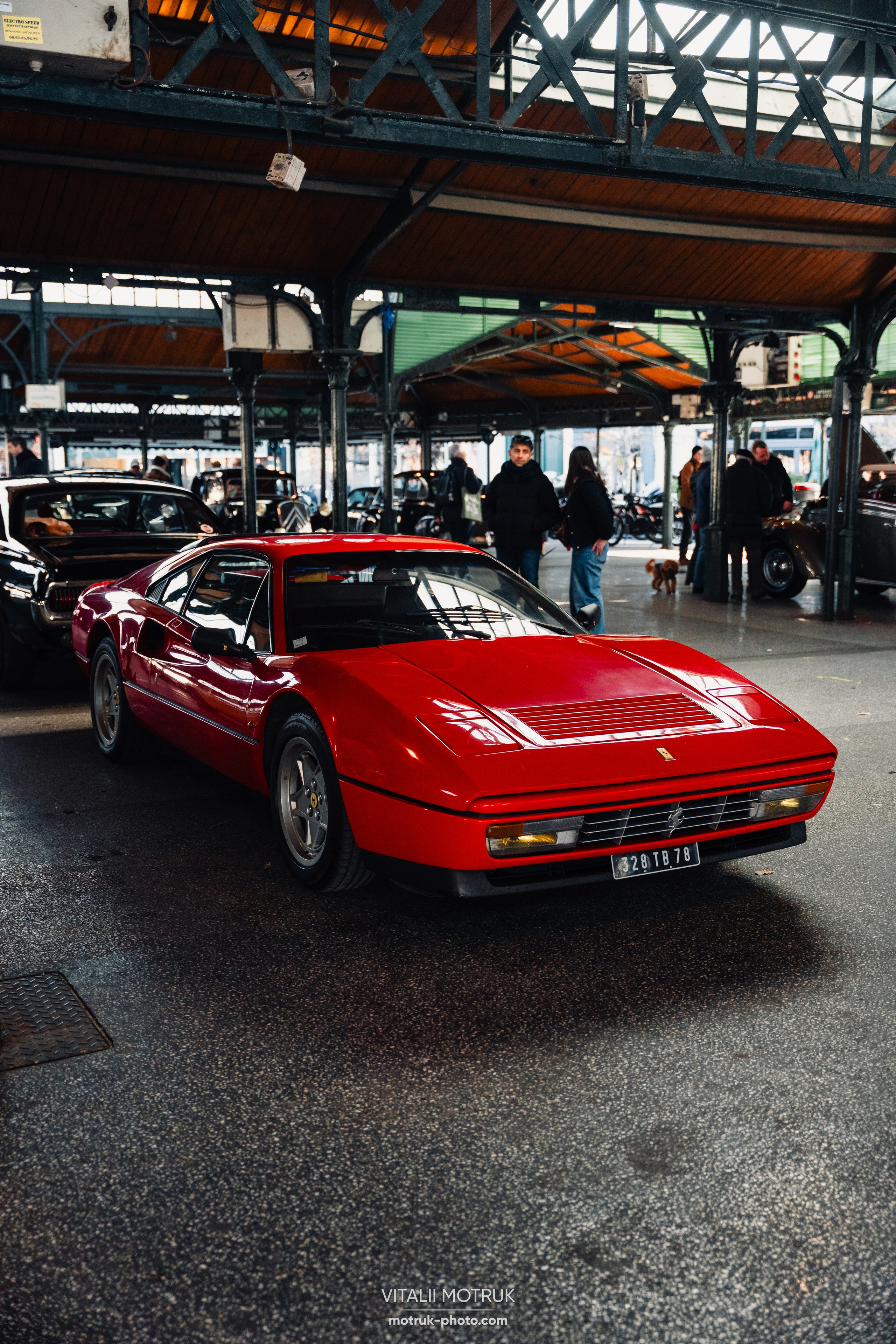 Rassemblement Colombes 16 fevrier 2025. Photographe de voitures à Paris — Vitalii Motruk