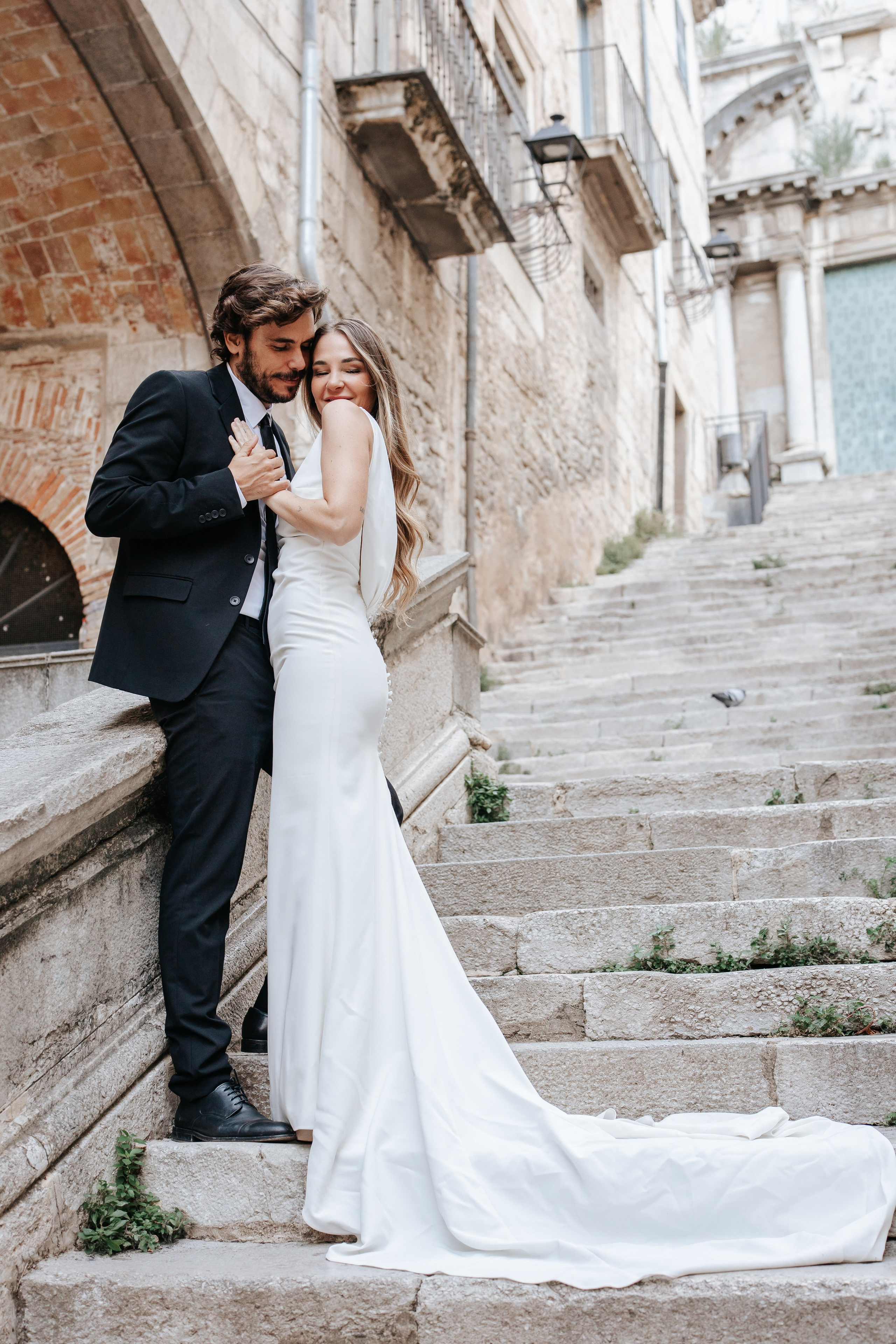 Barbara+Carlos, Girona, Love story. Fotógrafa de bodas en Cataluña