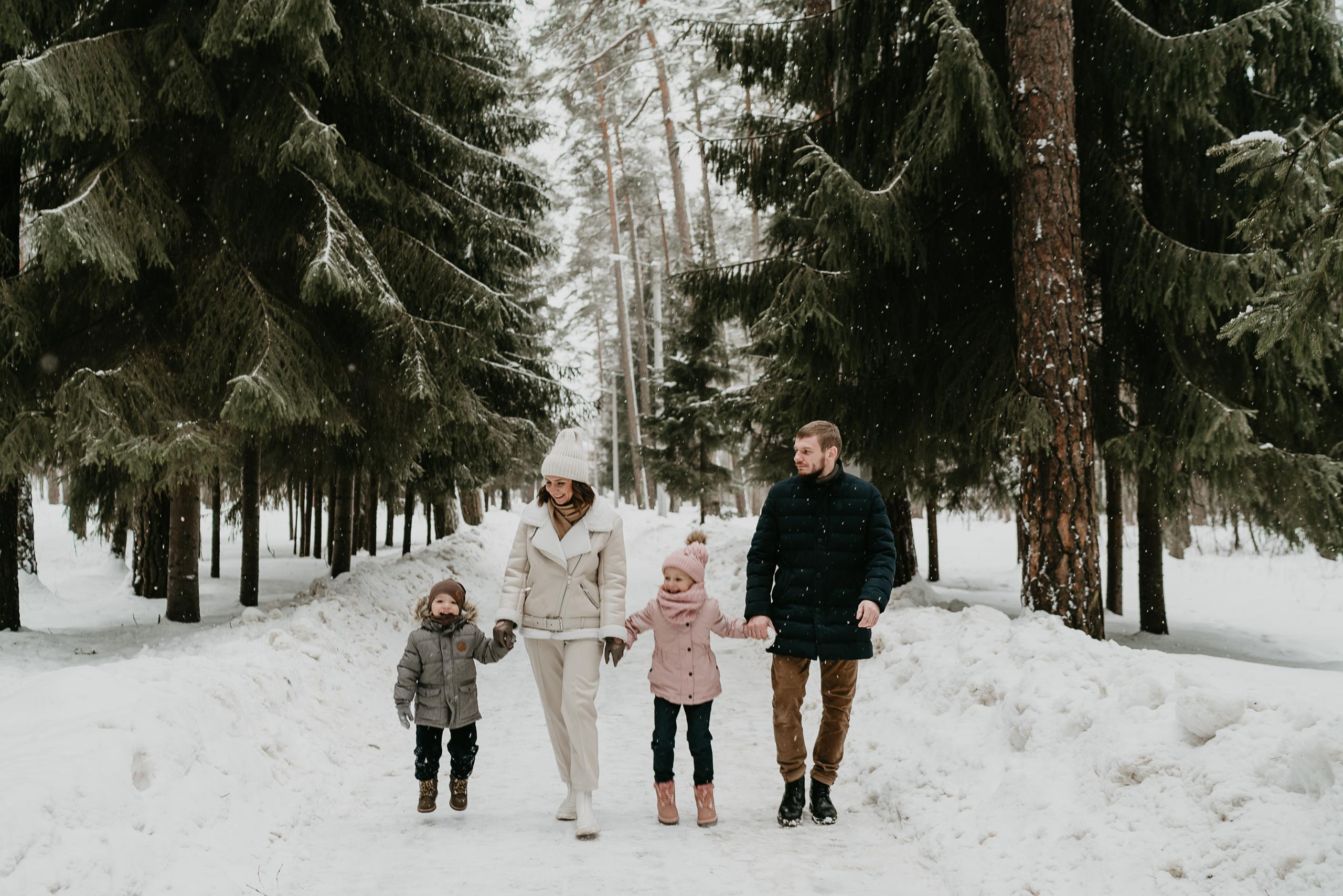 Winter family session|Saint-Petersburg, Russia