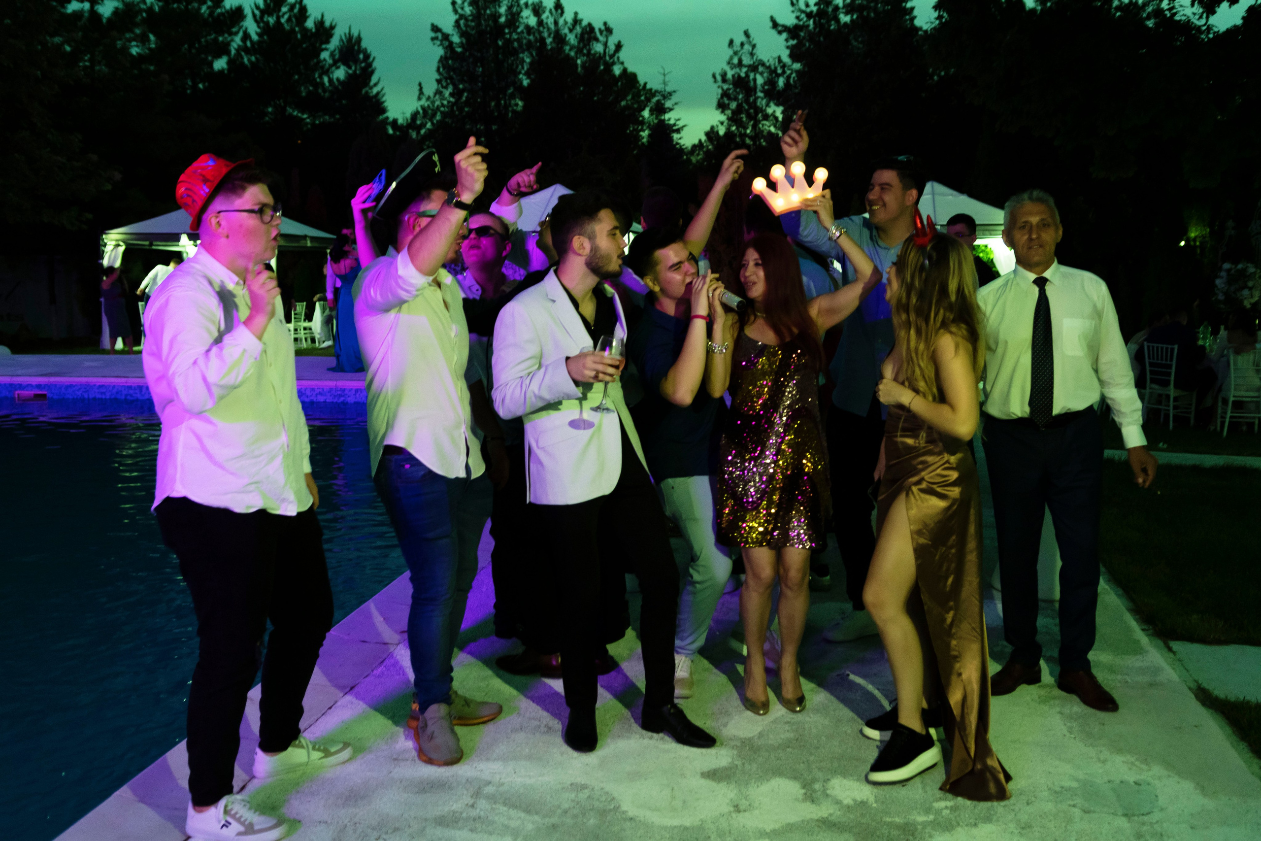 Bal Absolvire Liceul Hermes - Portofino Pool. MDimaFotoStudio. Fotograf de nuntă, evenimente private și de familie