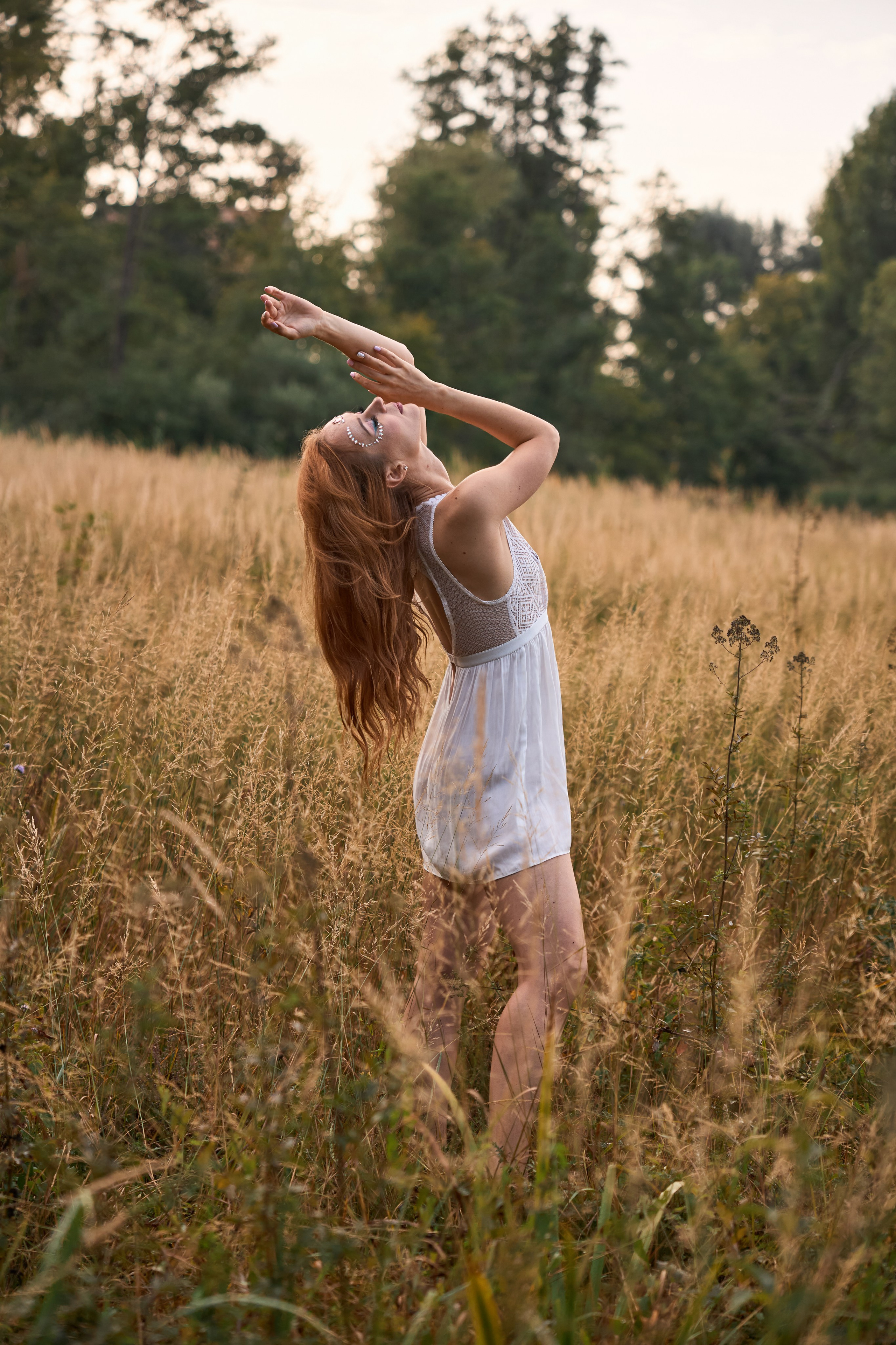 Outdoor-Shooting. Portraitfotografin Natalia Calcagnile