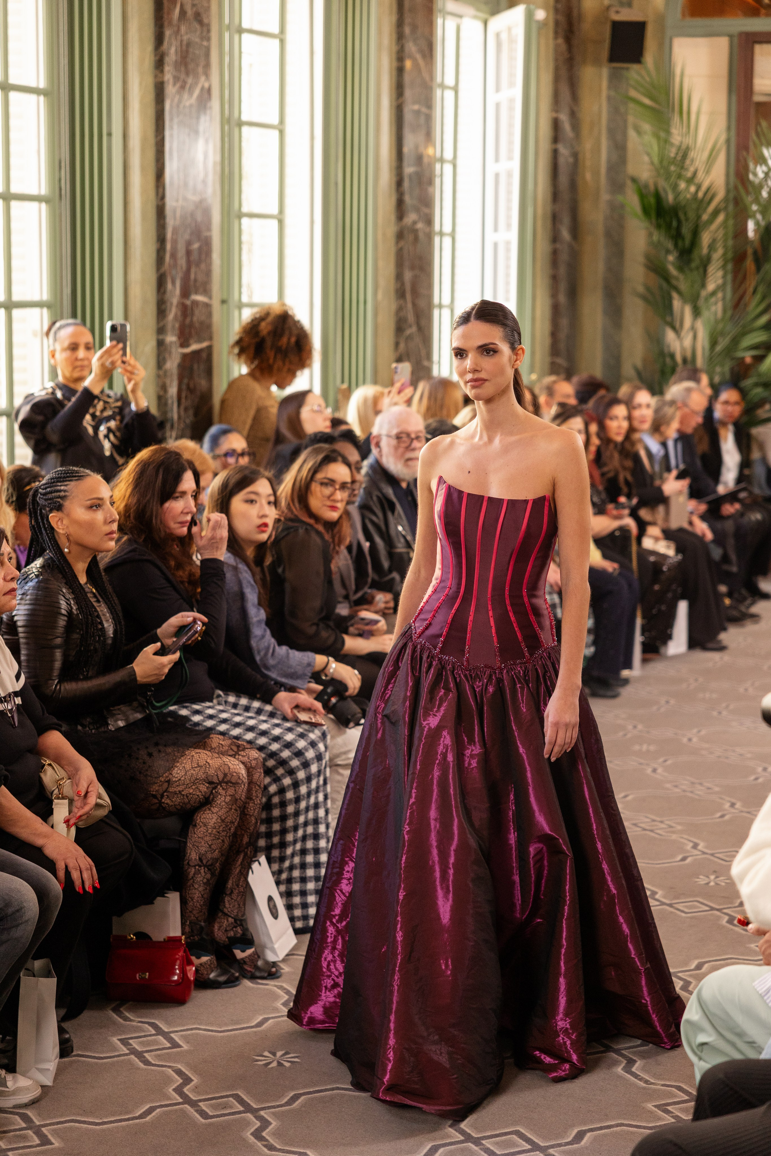 Paris fashion week. MATVEEVA STUDIO