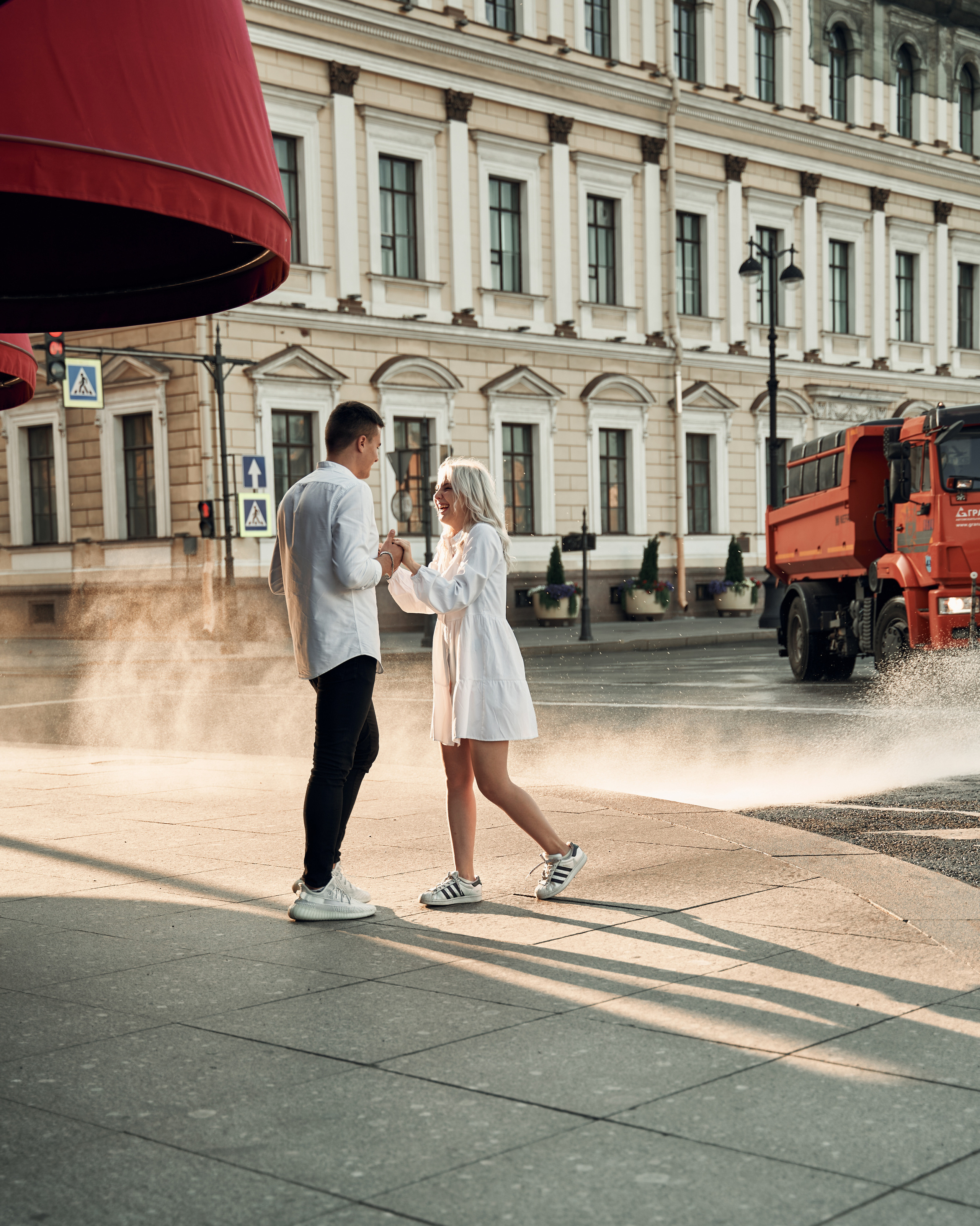 Love story. Илья, Кэт и Питер. Фотограф в Барселоне Жанна Захарченко