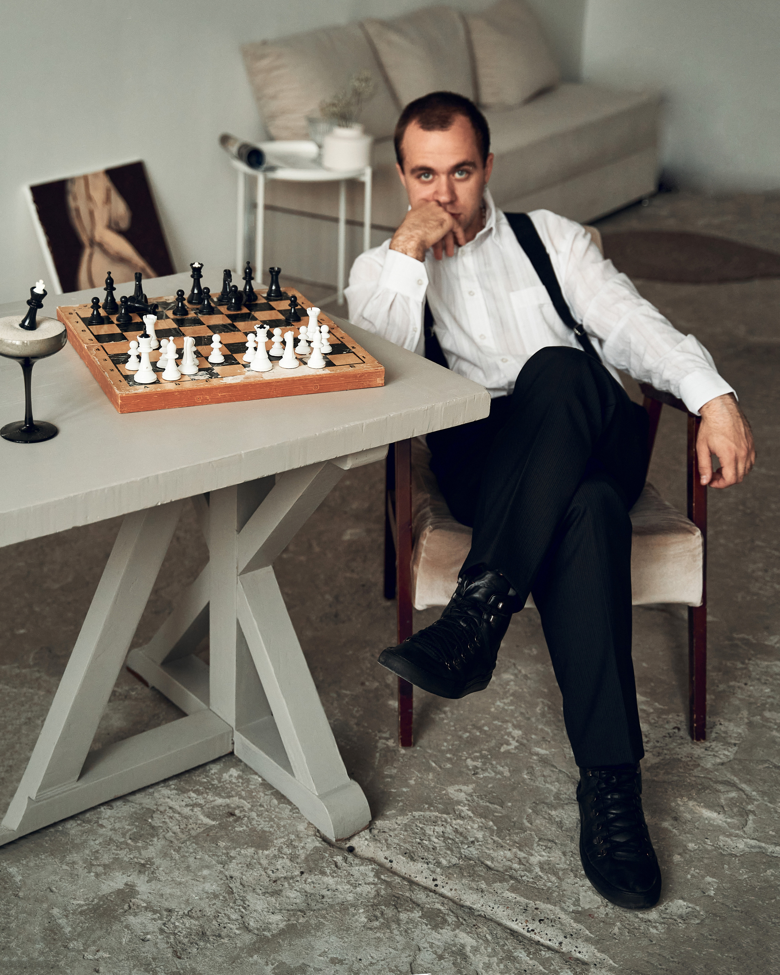 Артем. Мужской портрет. Фотограф в Барселоне Жанна Захарченко