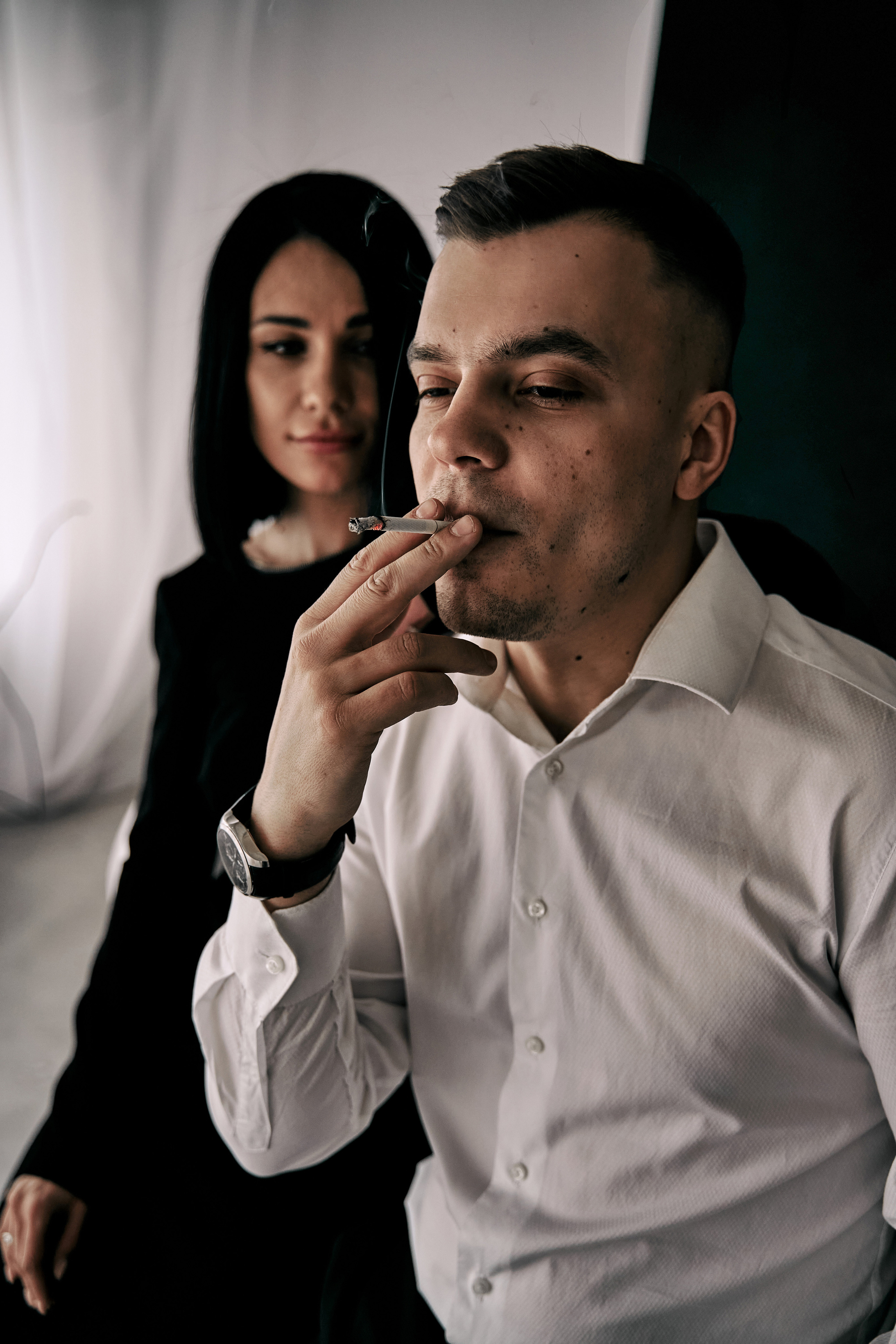 Сергей и Настя. Молчаливое счастье. Фотограф в Барселоне Жанна Захарченко