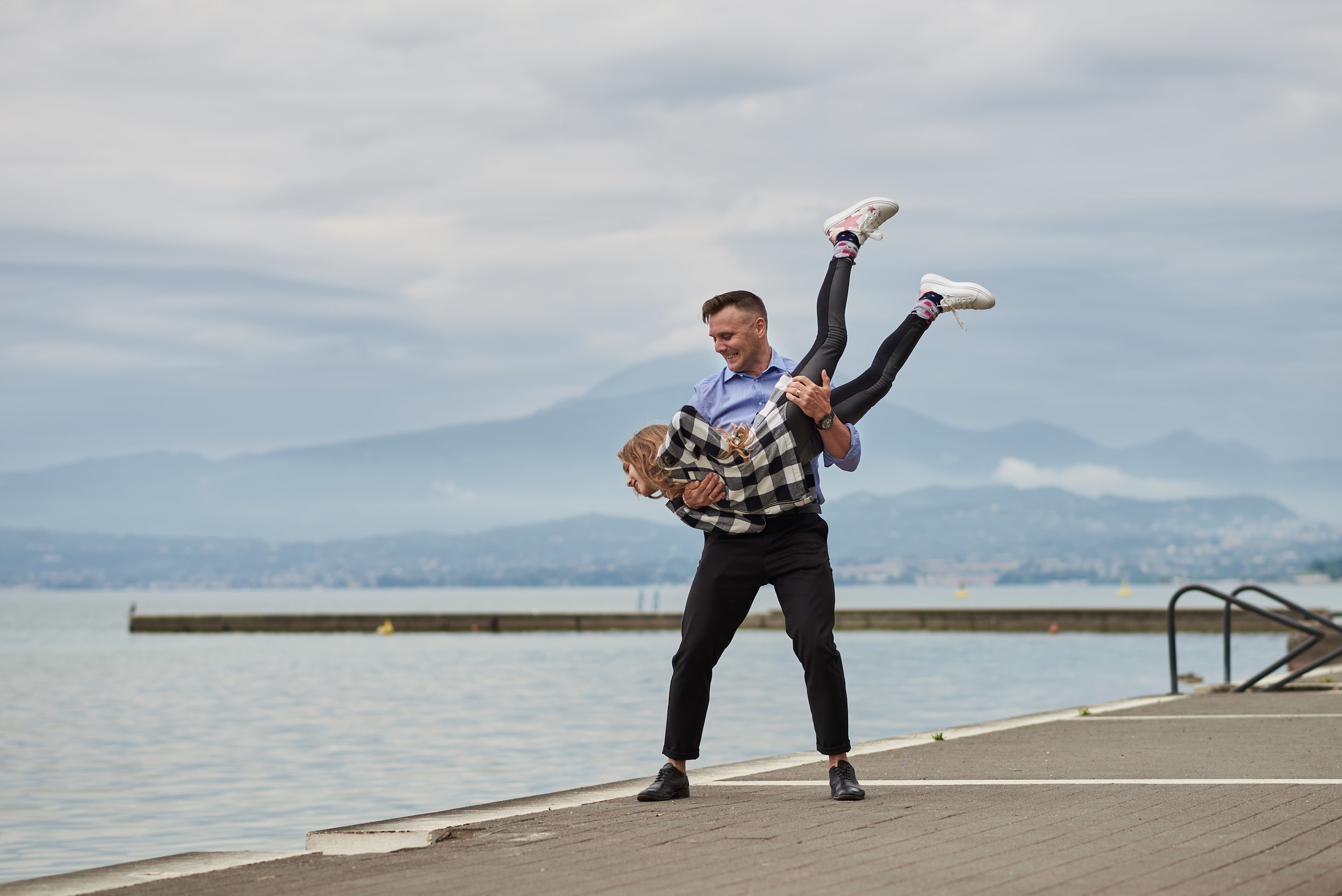 Servizio fotografico di famiglia. Zhenya e Mirhiam