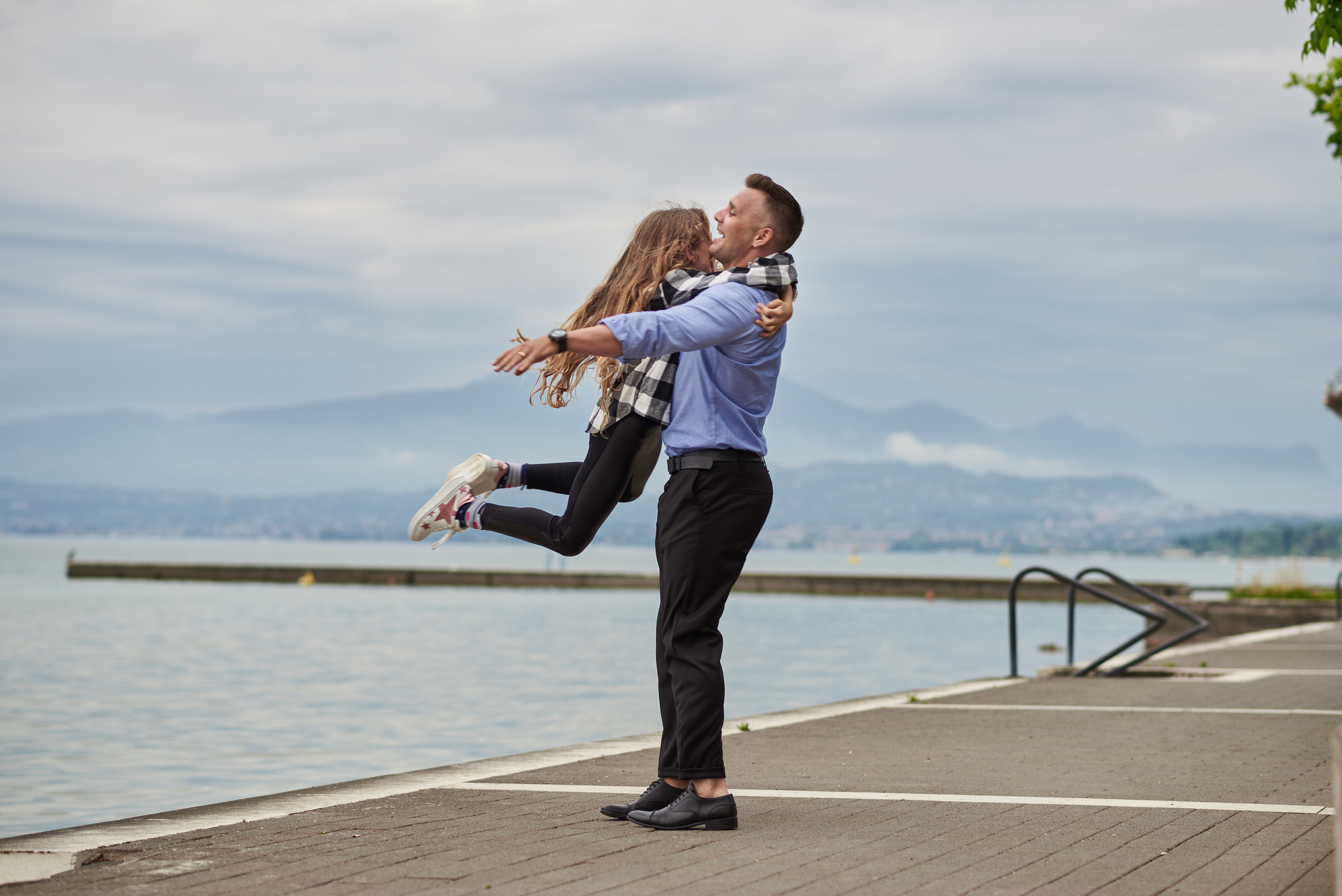 Servizio fotografico di famiglia. Zhenya e Mirhiam