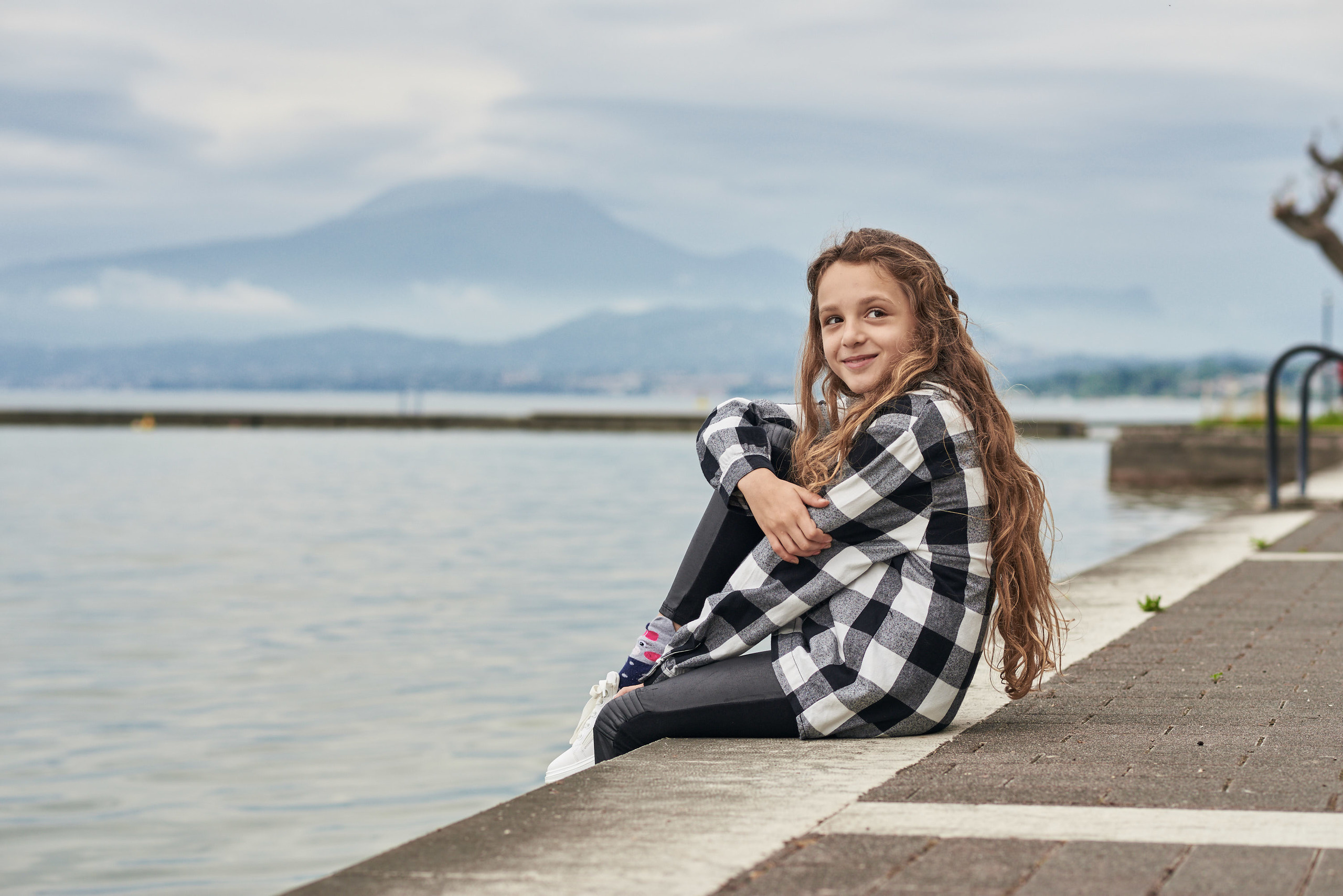 Servizio fotografico di famiglia. Zhenya e Mirhiam