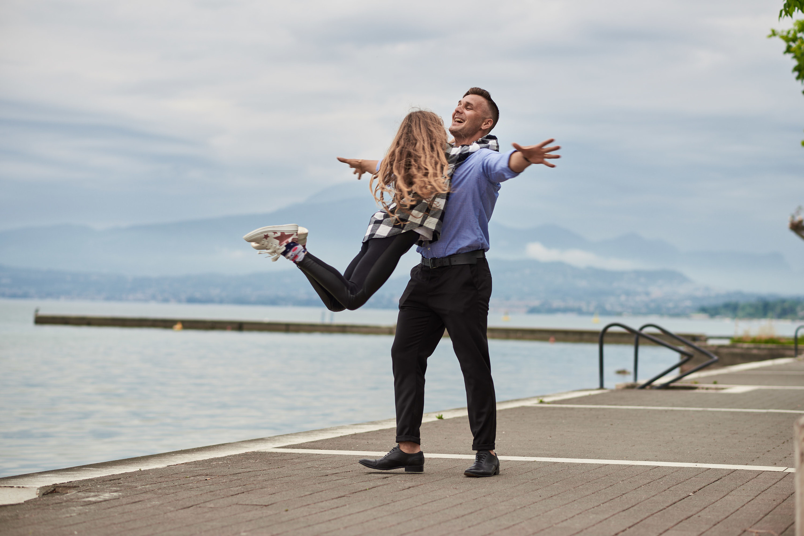 Servizio fotografico di famiglia. Zhenya e Mirhiam
