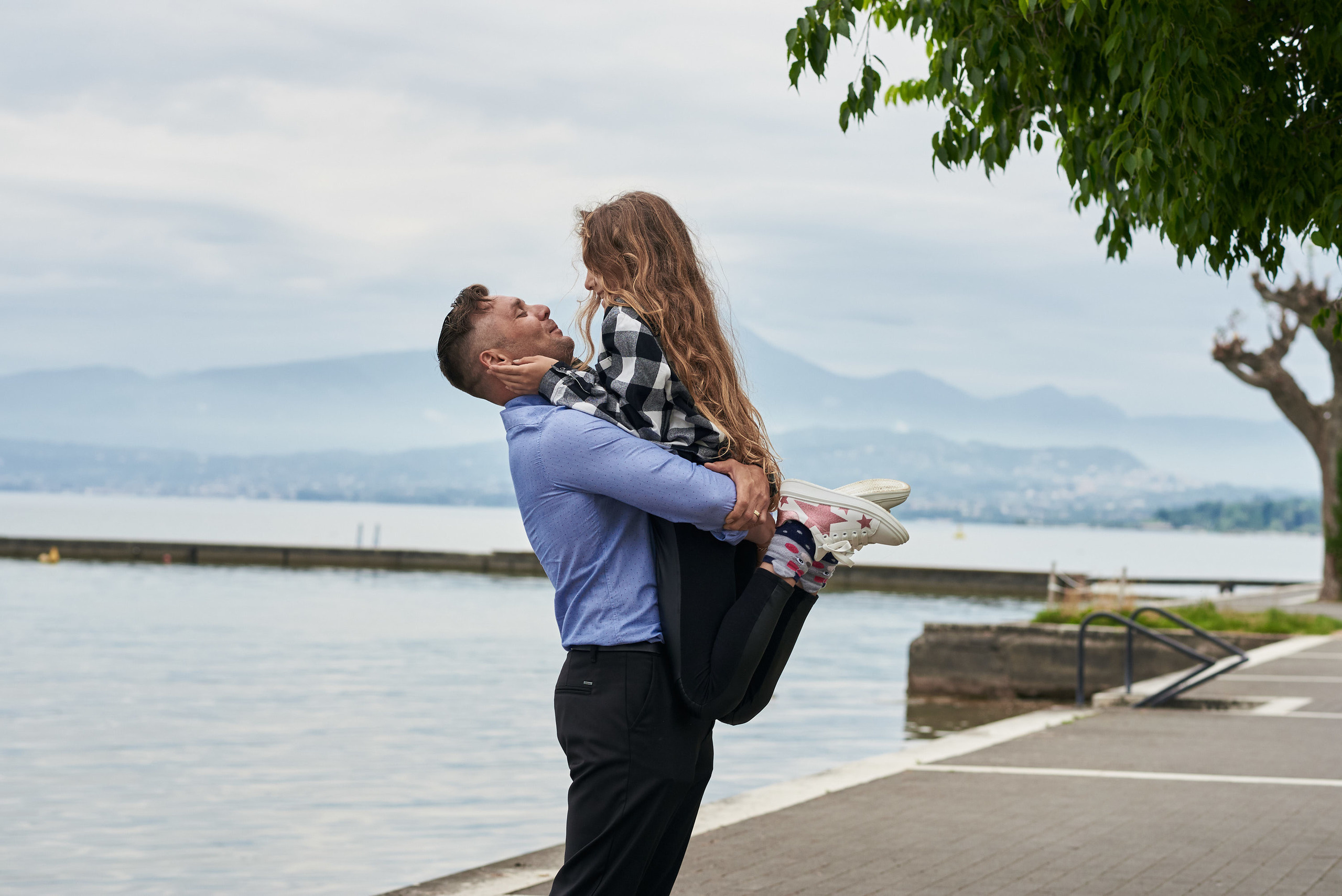 Servizio fotografico di famiglia. Zhenya e Mirhiam