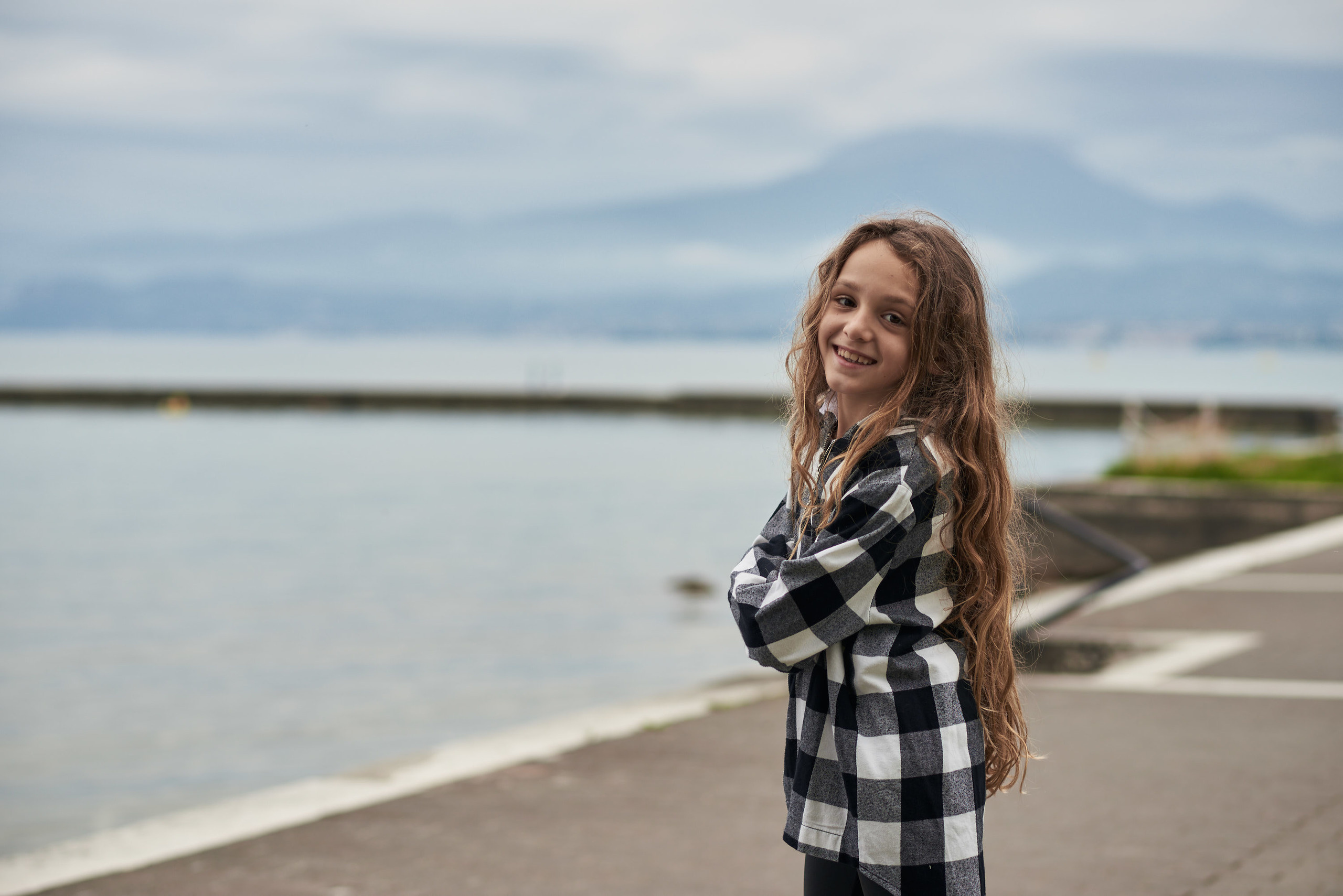 Servizio fotografico di famiglia. Zhenya e Mirhiam