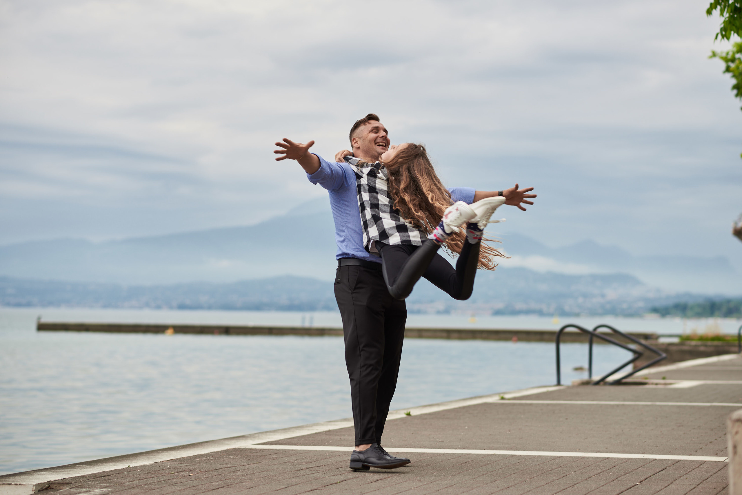 Servizio fotografico di famiglia. Zhenya e Mirhiam
