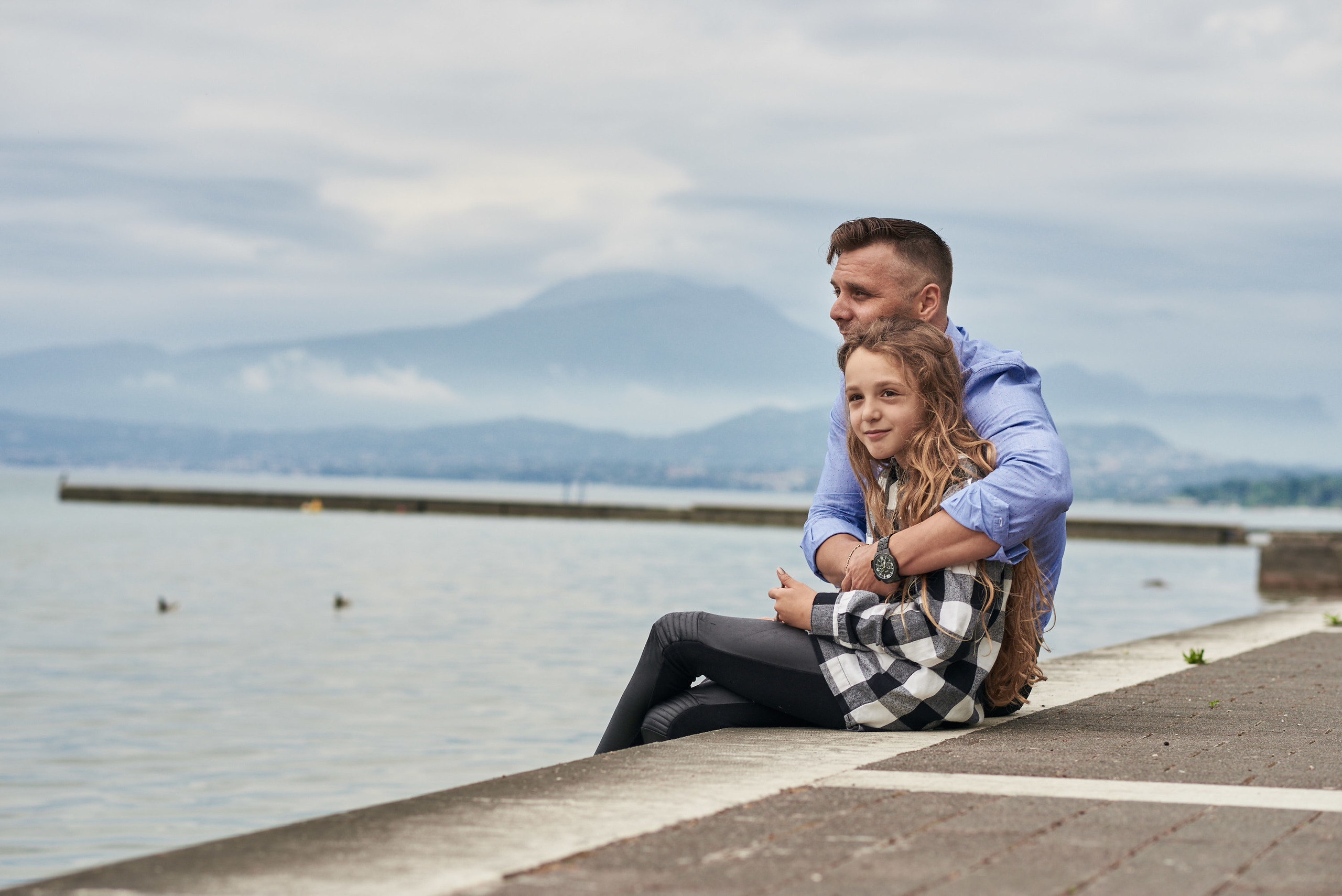 Servizio fotografico di famiglia. Zhenya e Mirhiam