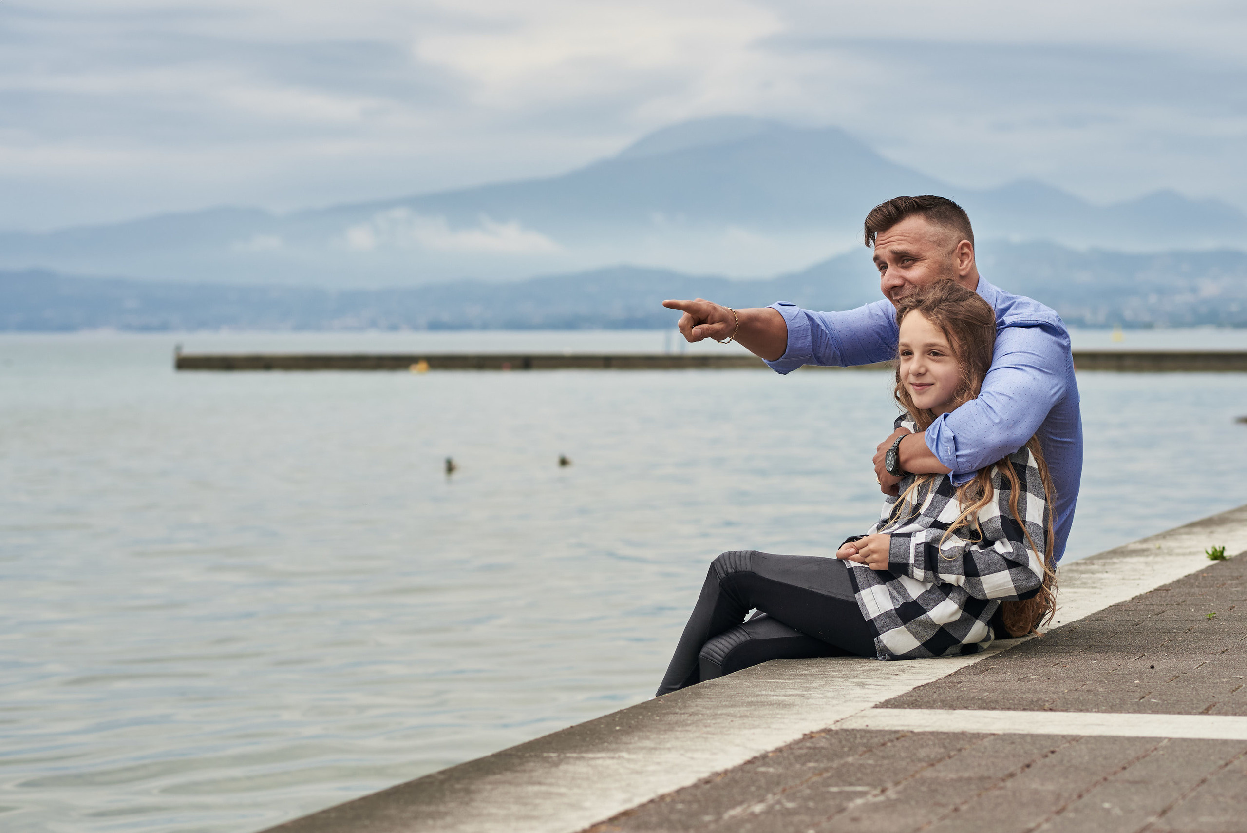 Servizio fotografico di famiglia. Zhenya e Mirhiam