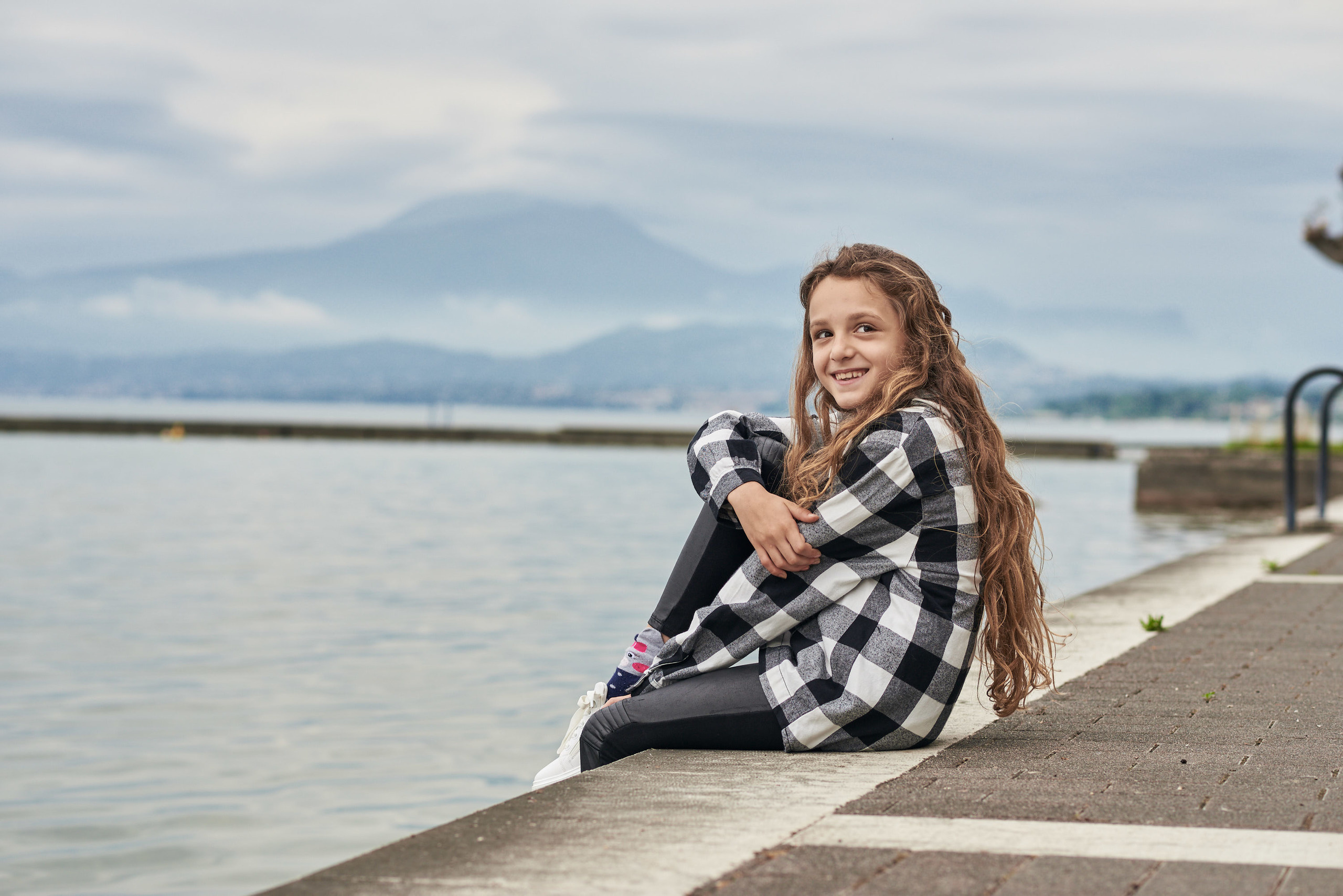 Servizio fotografico di famiglia. Zhenya e Mirhiam